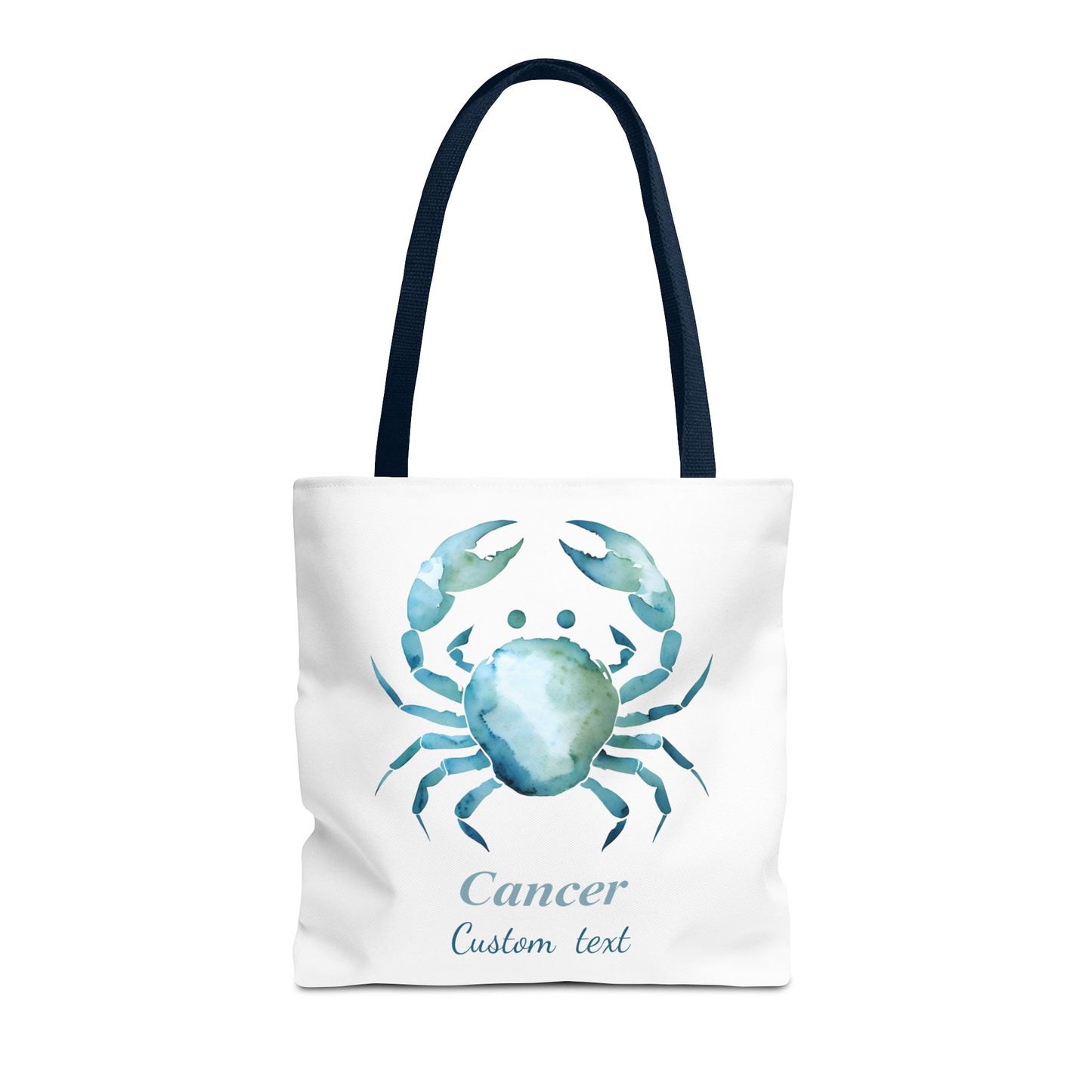 Cancer Zodiac Personalized Tote Bag, Astrology Lover Gift, Artistic Tote Bag, Trendy Tote Bag, Weekender Bag