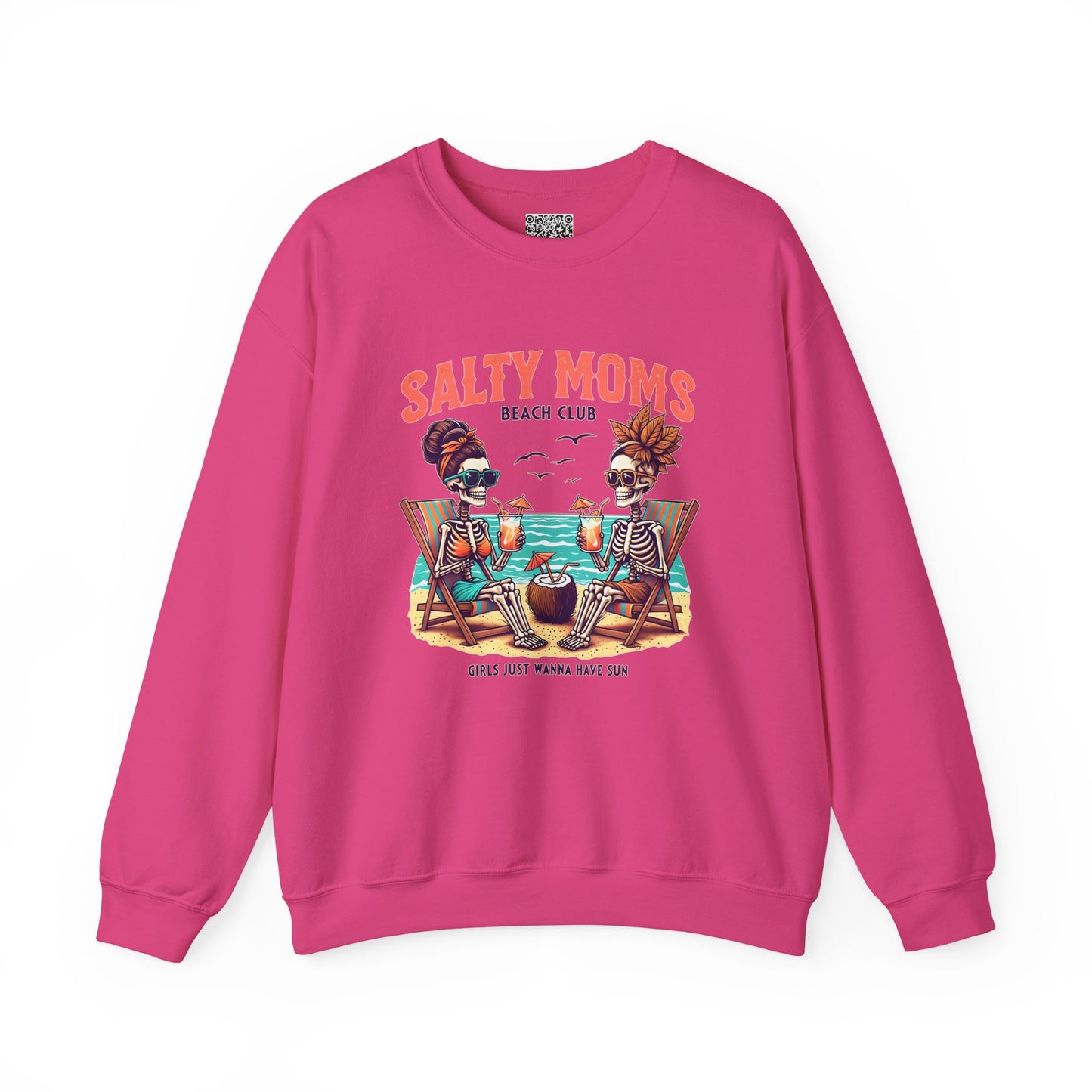Salty Moms Beach Club Sweatshirt, Beach Club Shirt, Summer Vibes, Girls Wanna Have Sun, Stay Salty Shirt, Beach Days