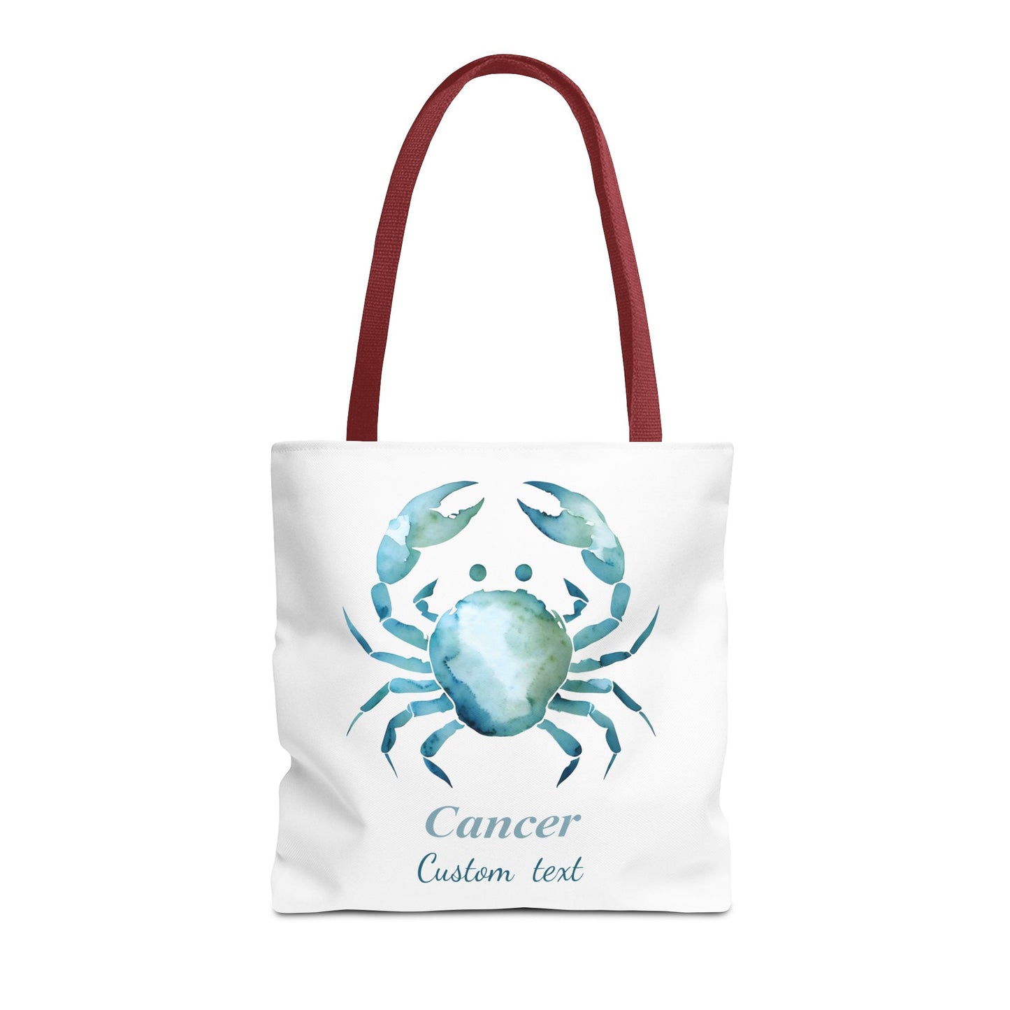 Cancer Zodiac Personalized Tote Bag, Astrology Lover Gift, Artistic Tote Bag, Trendy Tote Bag, Weekender Bag