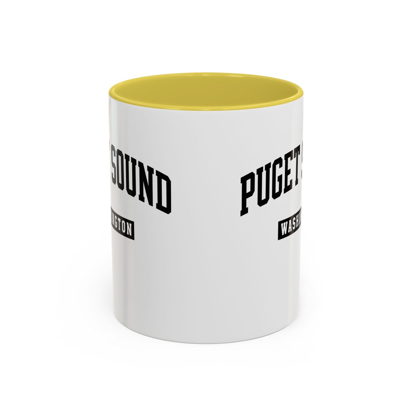 Seattle, Tacoma, Puget Sound Washington Accent Coffee Mug, Tacoma, Puget Sound Gift, Puget Sound WA, Washington Souvenir, Puget Sound Mug