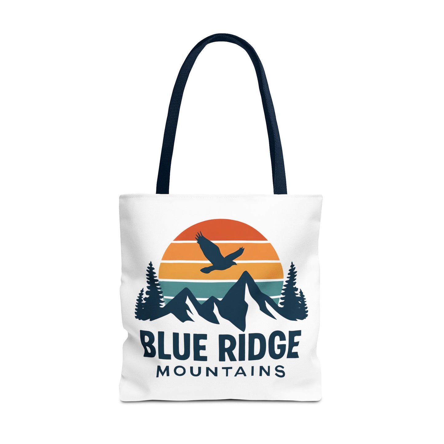 Blue Ridge Mountains Tote, Blue Ridge Parkway Bag, Appalachian Trail Tote, Smokey Mountains Gift, North Carolina Gift