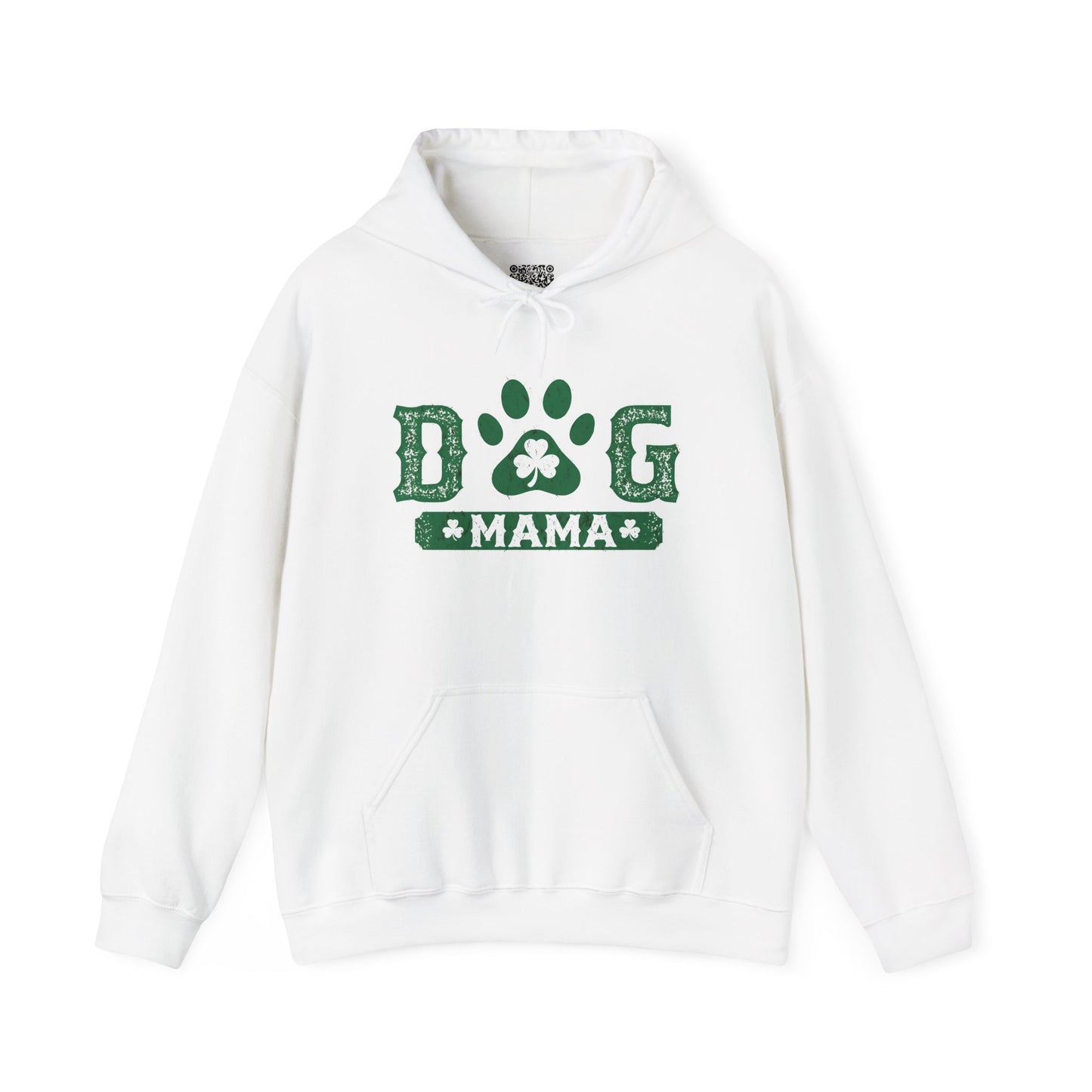Dog Mama Hoodie, Luck of the Irish, Perfect for Pet Lovers, Cozy Gift for Dog Moms, Dog Lover Sweatshirt