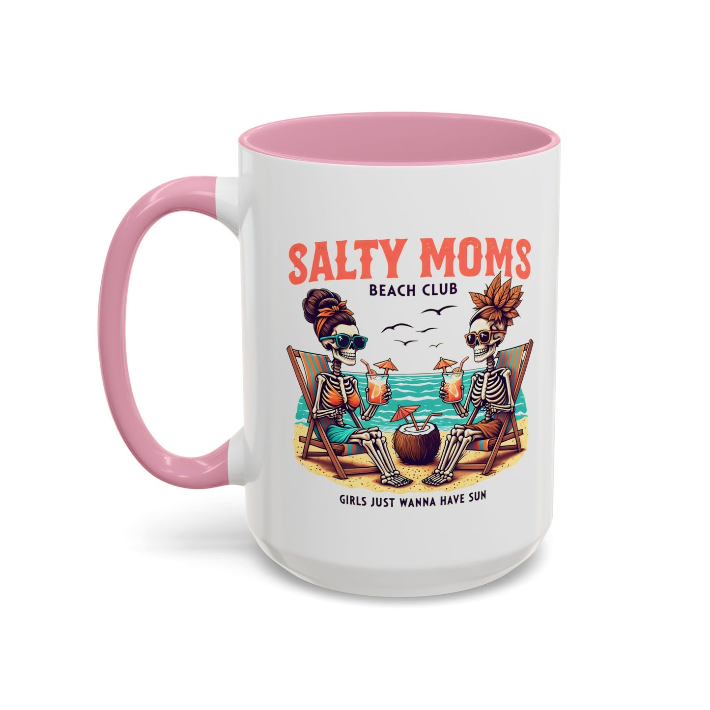 Bonus Mom Gift, Salty Moms Beach Club Mug, Salty Mug, Summer Mom Mug, Hot Mom Summer, Beach Club Mug, Stay Salty Mug, Beach Days