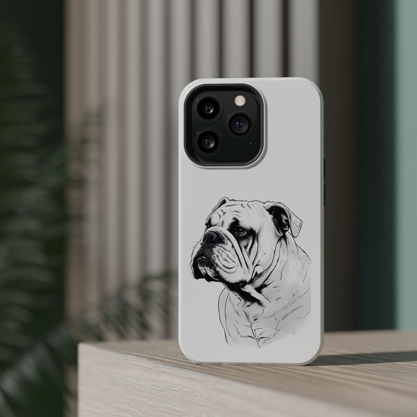 Bulldog Magnetic Tough Cases - Durable Phone Protection, Pet Lovers Gift, Animal Accessories, Unique Design, Personalized Tech