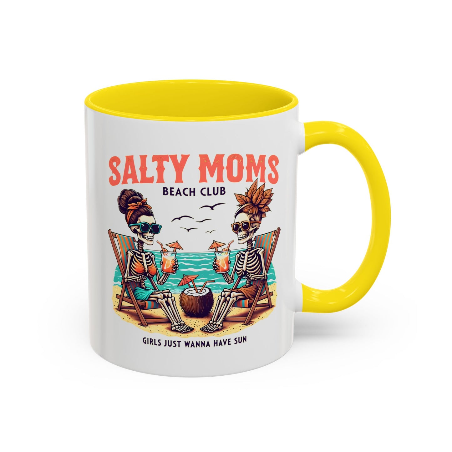 Salty Moms Beach Club Mug, Salty Mug, Summer Mom Mug, Hot Mom Summer, Beach Club Mug, Stay Salty Mug, Beach Days