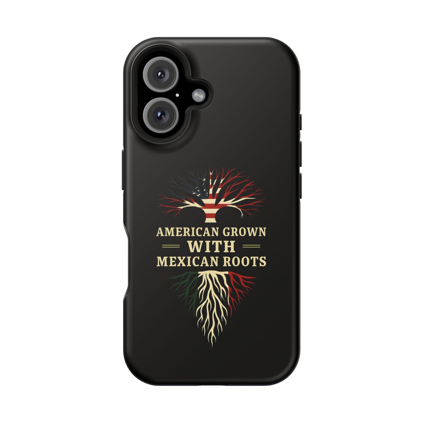 American Grown Magnetic Phone Case, Custom Tough Phone Cover, Unique Phone Accessory, Gift for Her, Multicultural Pride