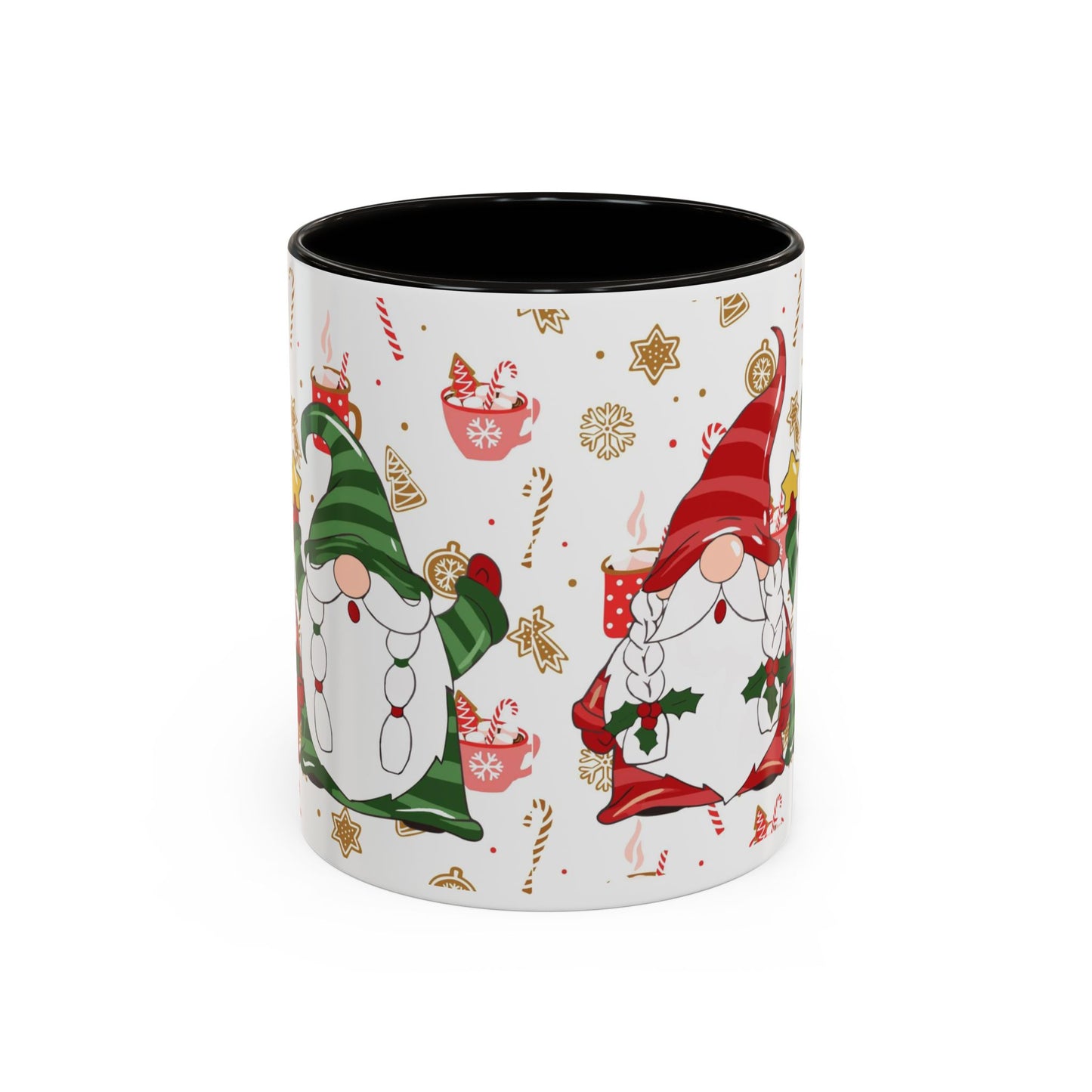 Joyous Gnome Christmas Mug Collection, Cute Holiday Coffee Cup, Festive Gnome Gift, Christmas Morning Hot Cocoa Mug, Holiday Drinkware for Family