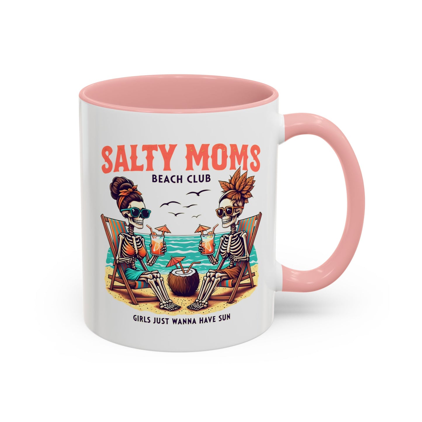 Salty Moms Beach Club Mug, Salty Mug, Summer Mom Mug, Hot Mom Summer, Beach Club Mug, Stay Salty Mug, Beach Days