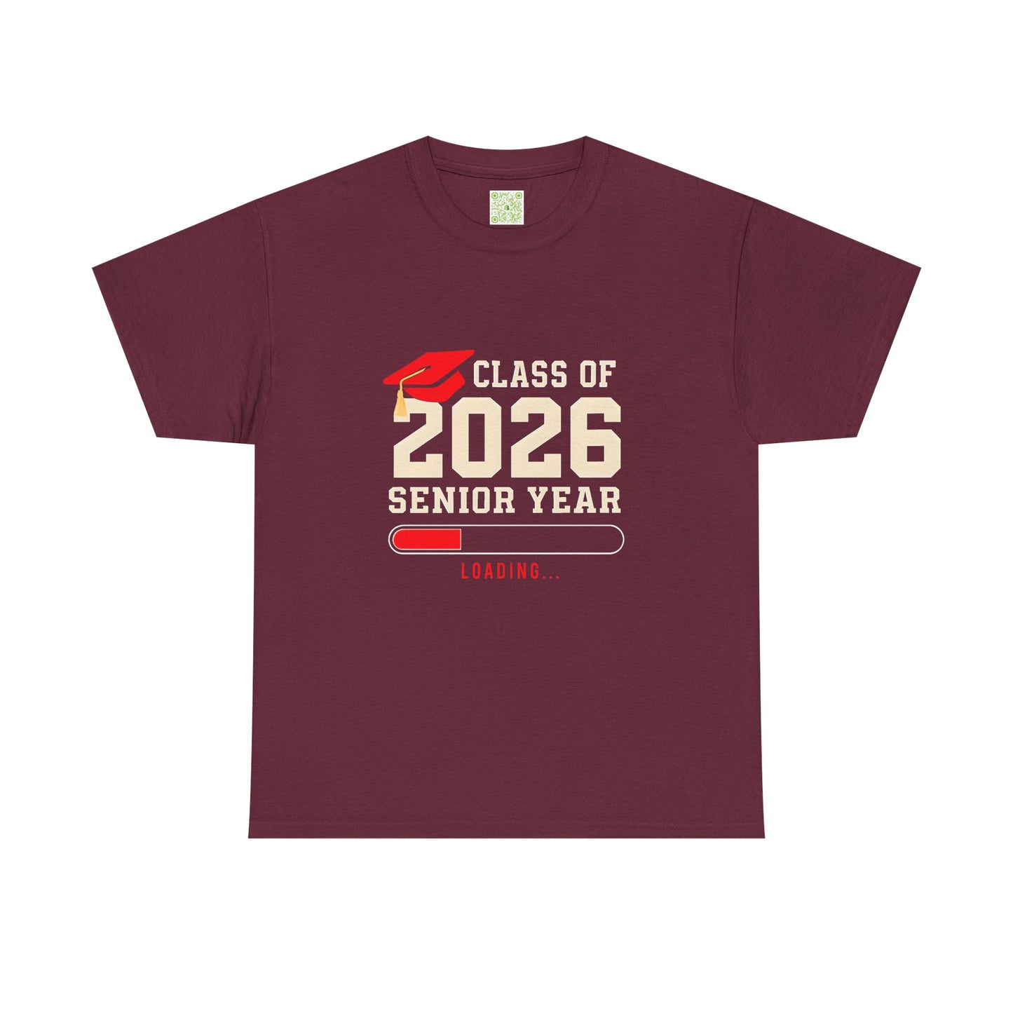 Class of 2026 Senior Year Loading Tee, High School Senior Shirt, Senior Class Shirt, Graduation Shirt, Senior Gift