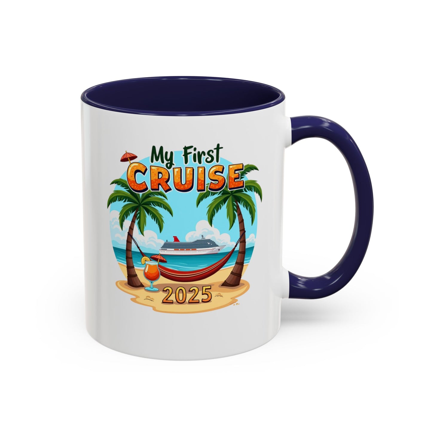 My First Cruise Coffee Mug, Royal Caribbean Mug, Cruise Gift, Cruise Ship Mug, Disney Cruise Line, Travel Mode