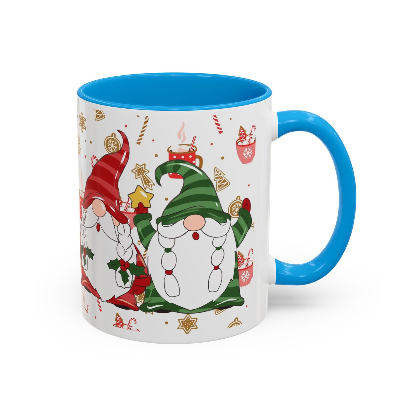 Joyous Gnome Christmas Mug Collection, Cute Holiday Coffee Cup, Festive Gnome Gift, Christmas Morning Hot Cocoa Mug, Holiday Drinkware for Family