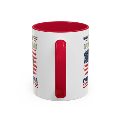 National Guard, Proud Grandpa Coffee Mug, Veteran Appreciation, Gift for Heroes, Military Family Gift