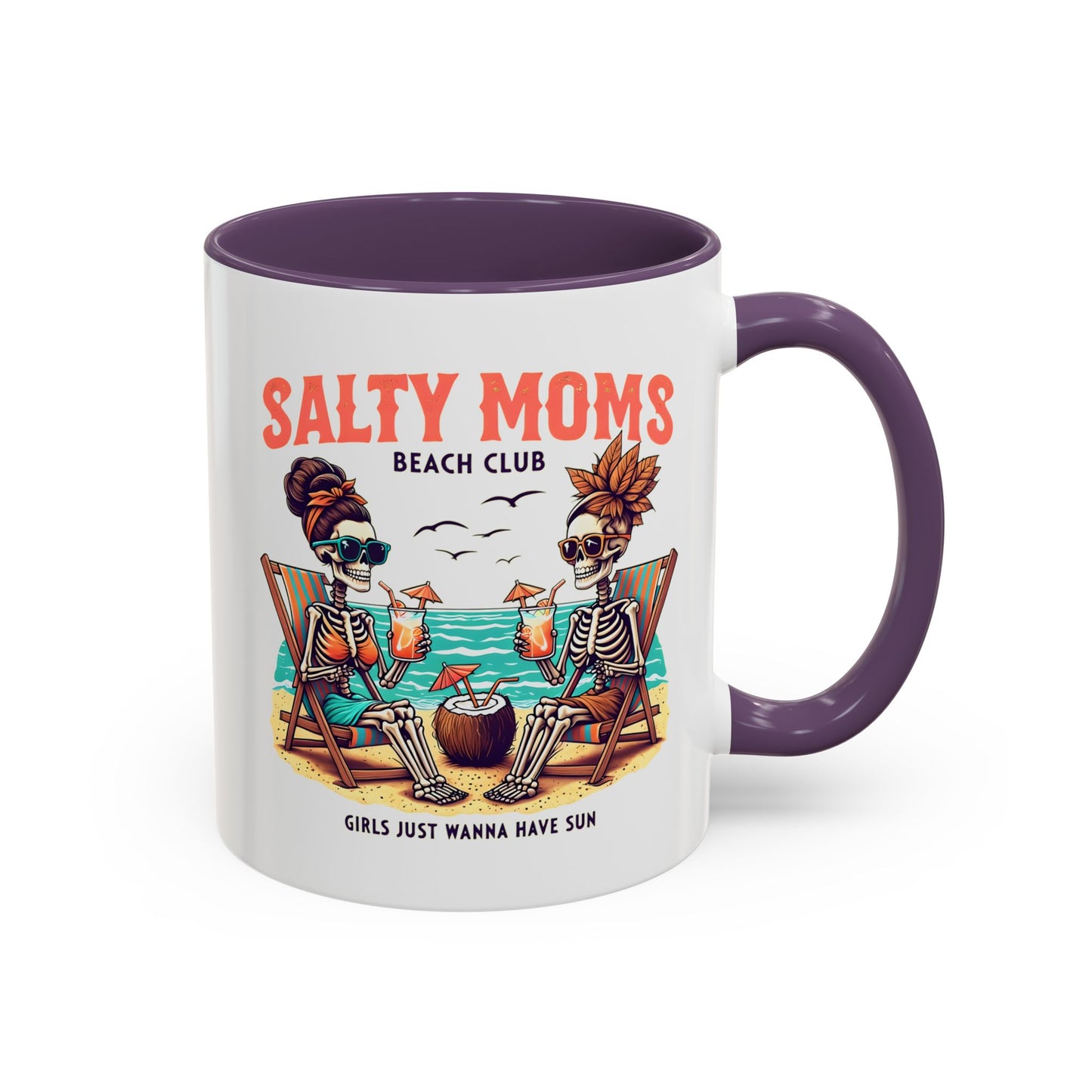 Salty Moms Beach Club Mug, Salty Mug, Summer Mom Mug, Hot Mom Summer, Beach Club Mug, Stay Salty Mug, Beach Days