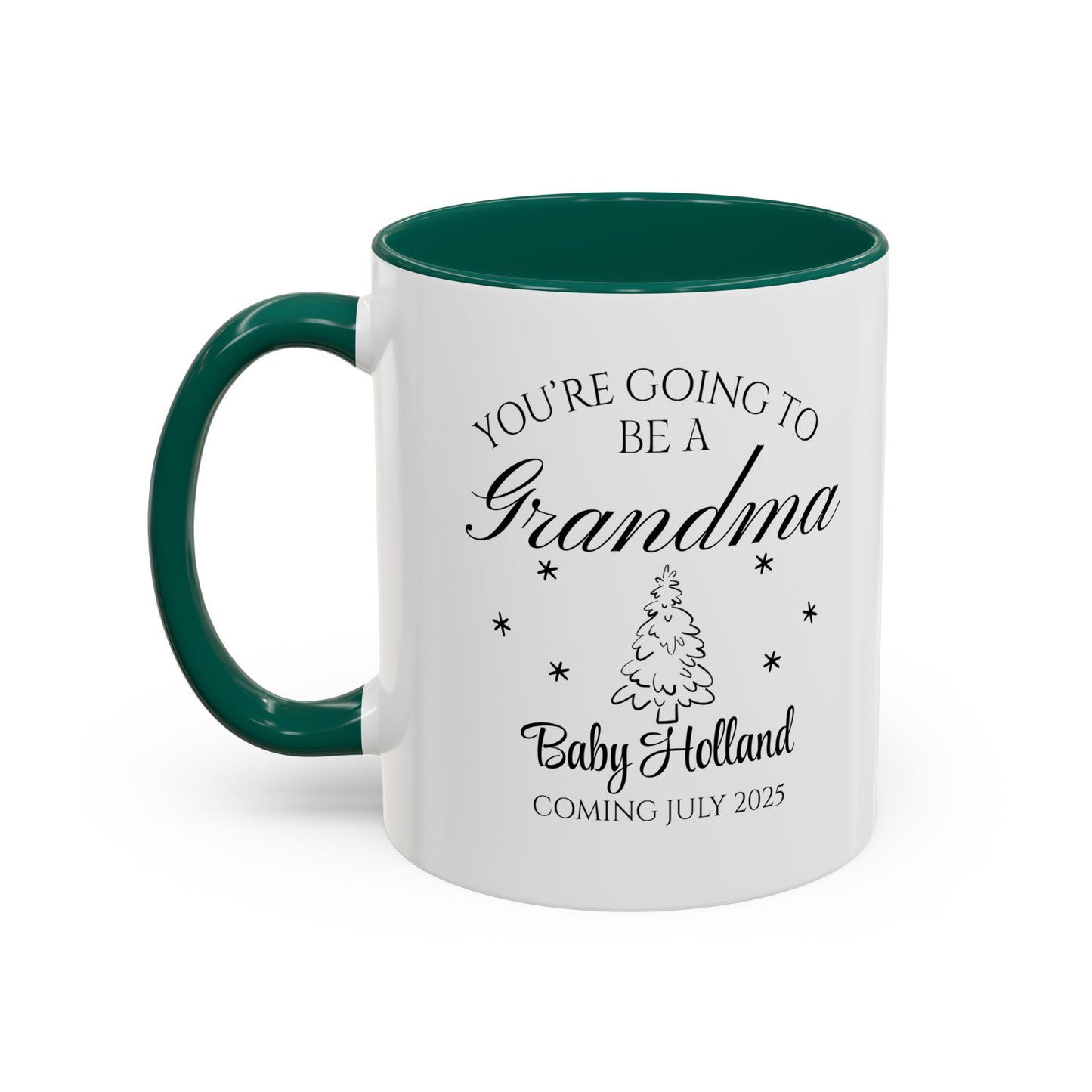 You’re Going to Be a Grandma Mug, Pregnancy Announcement Coffee Cup, New Grandma Gift, Baby Reveal Mug for Grandparents, 2025 Baby Announcement