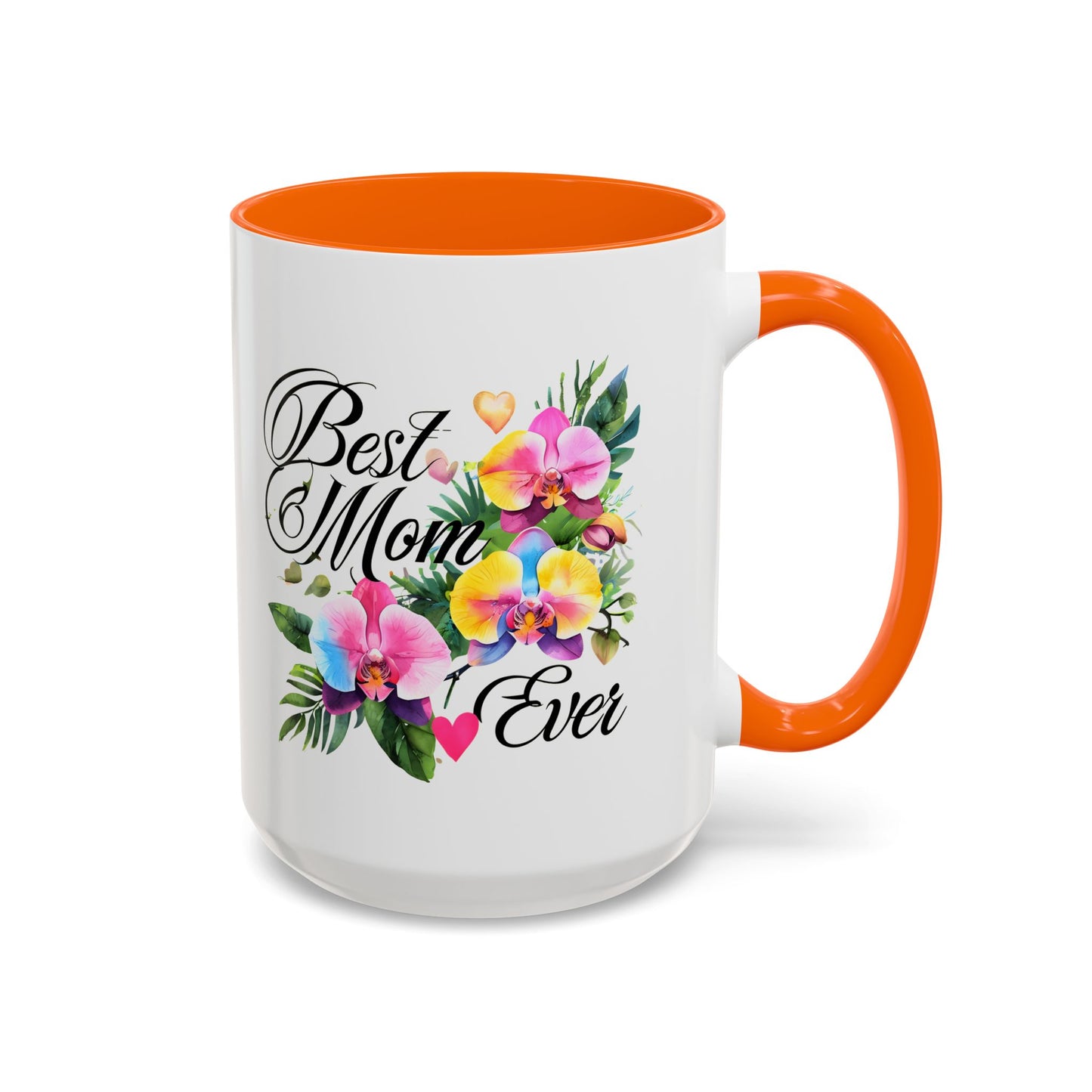 Floral Best Mom Coffee Mug, Vibrant Tea Mug for Mom, Unique Mother's Day Gift, Appreciation Gift for Her