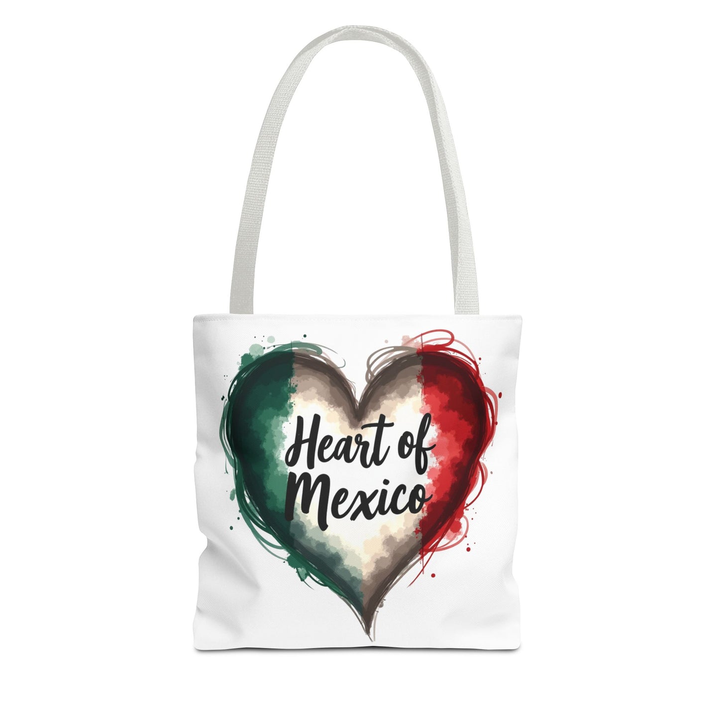 Heart of Mexico Tote Bag, Hispanic Heritage Bag, Mexican Pride Tote, Mexican Culture Bag, Brown Pride, Weekender Bag