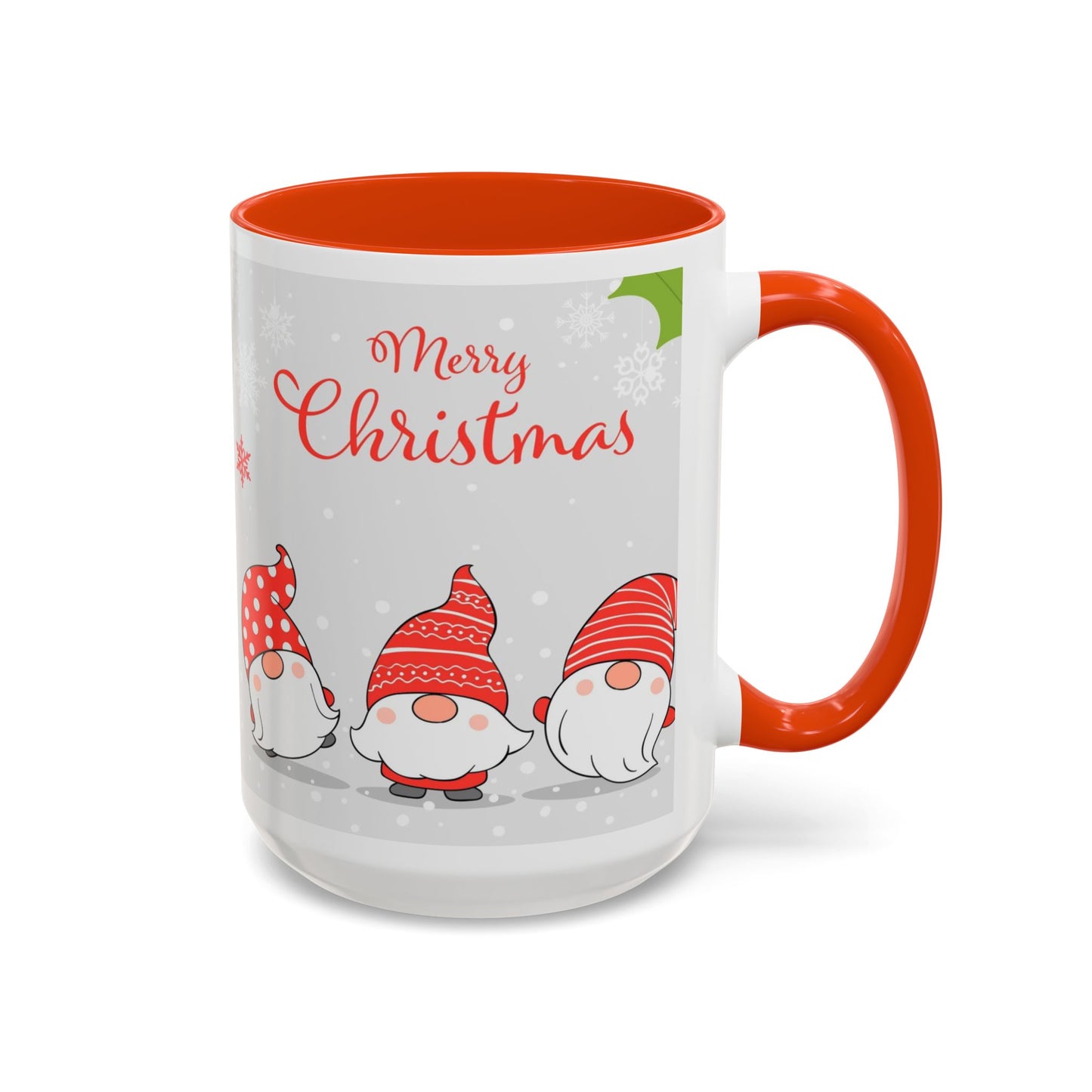 Dancing Merry Christmas Gnome Mug, Cute Holiday Coffee Cup, Festive Winter Gift for Gnome Lovers, Christmas Morning Hot Cocoa Cup, Holiday Drinkware