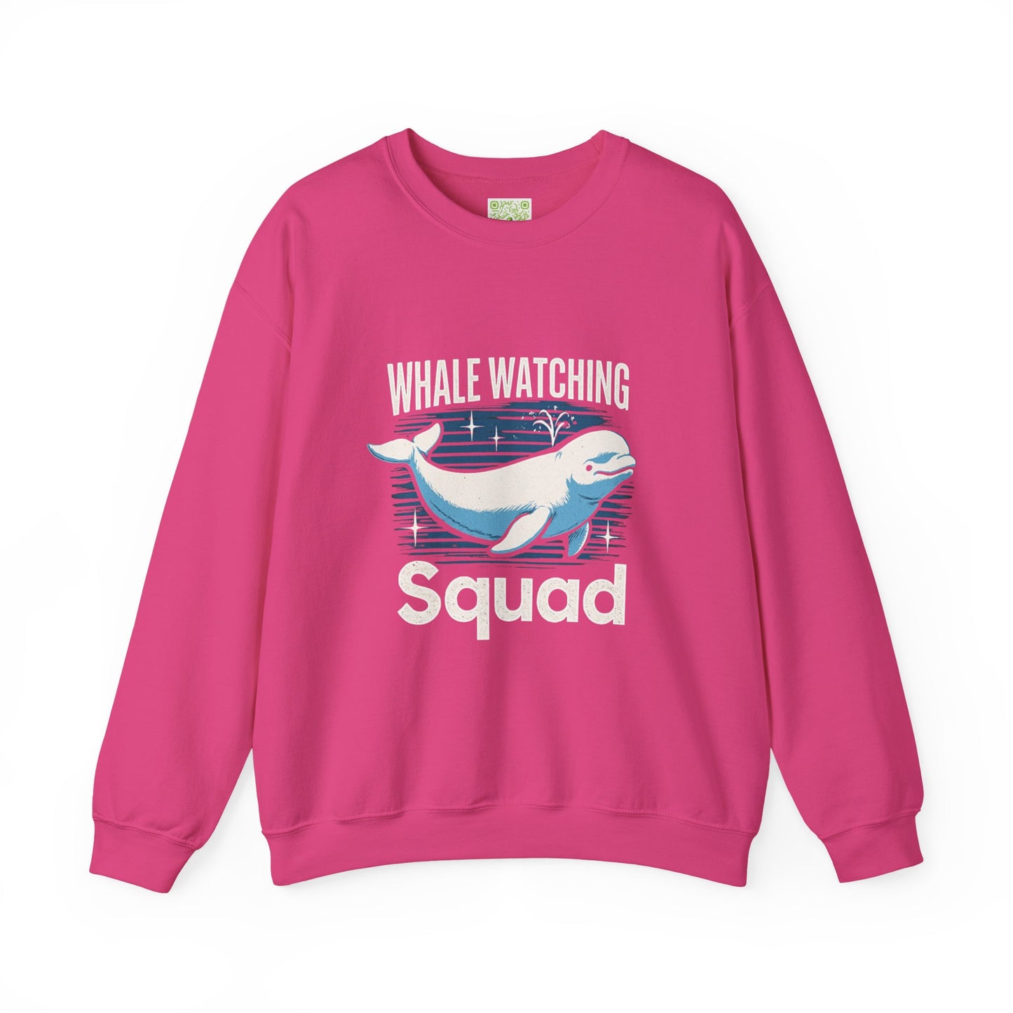 Whale Watching Squad Sweatshirt, Unisex Crewneck, Personalized Whale Watching, Whale Shirt, Whale Gifts, Blue Whale