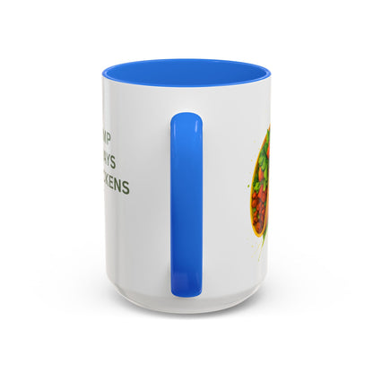 Trump Always Chickens Out TACO Mug, Subtle Anti Trump, Democrat Gift Mug, Funny Liberal Gift, Political Mug