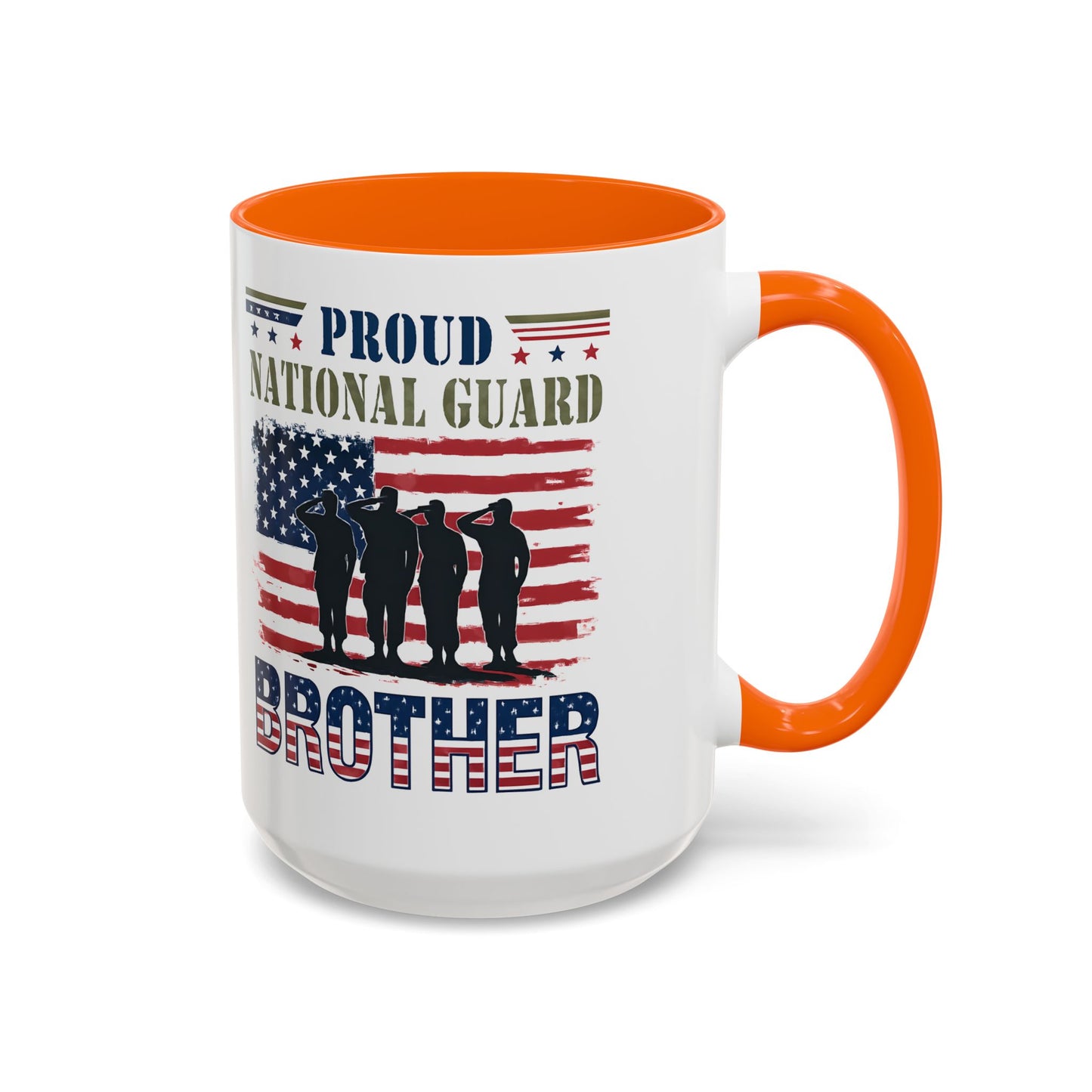 Proud National Guard Brother Coffee Mug, Veteran Appreciation Mug, Military Family Gift, Army Gifts, Tactical Gifts