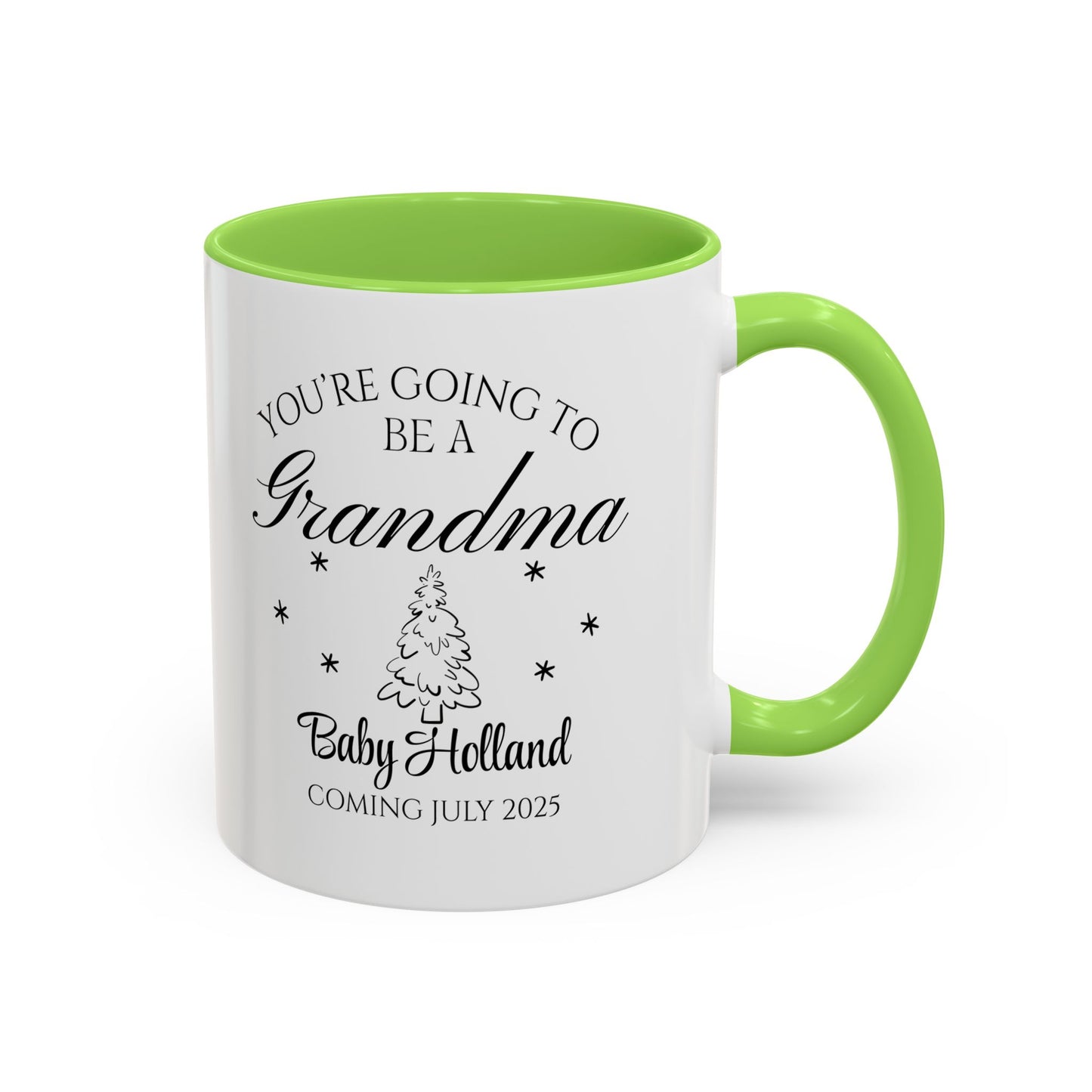 You’re Going to Be a Grandma Mug, Pregnancy Announcement Coffee Cup, New Grandma Gift, Baby Reveal Mug for Grandparents, 2025 Baby Announcement