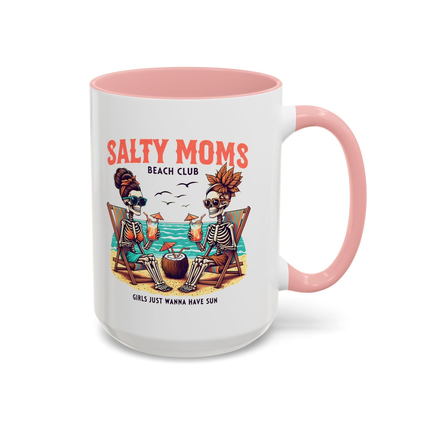 Salty Moms Beach Club Mug, Salty Mug, Summer Mom Mug, Hot Mom Summer, Beach Club Mug, Stay Salty Mug, Beach Days