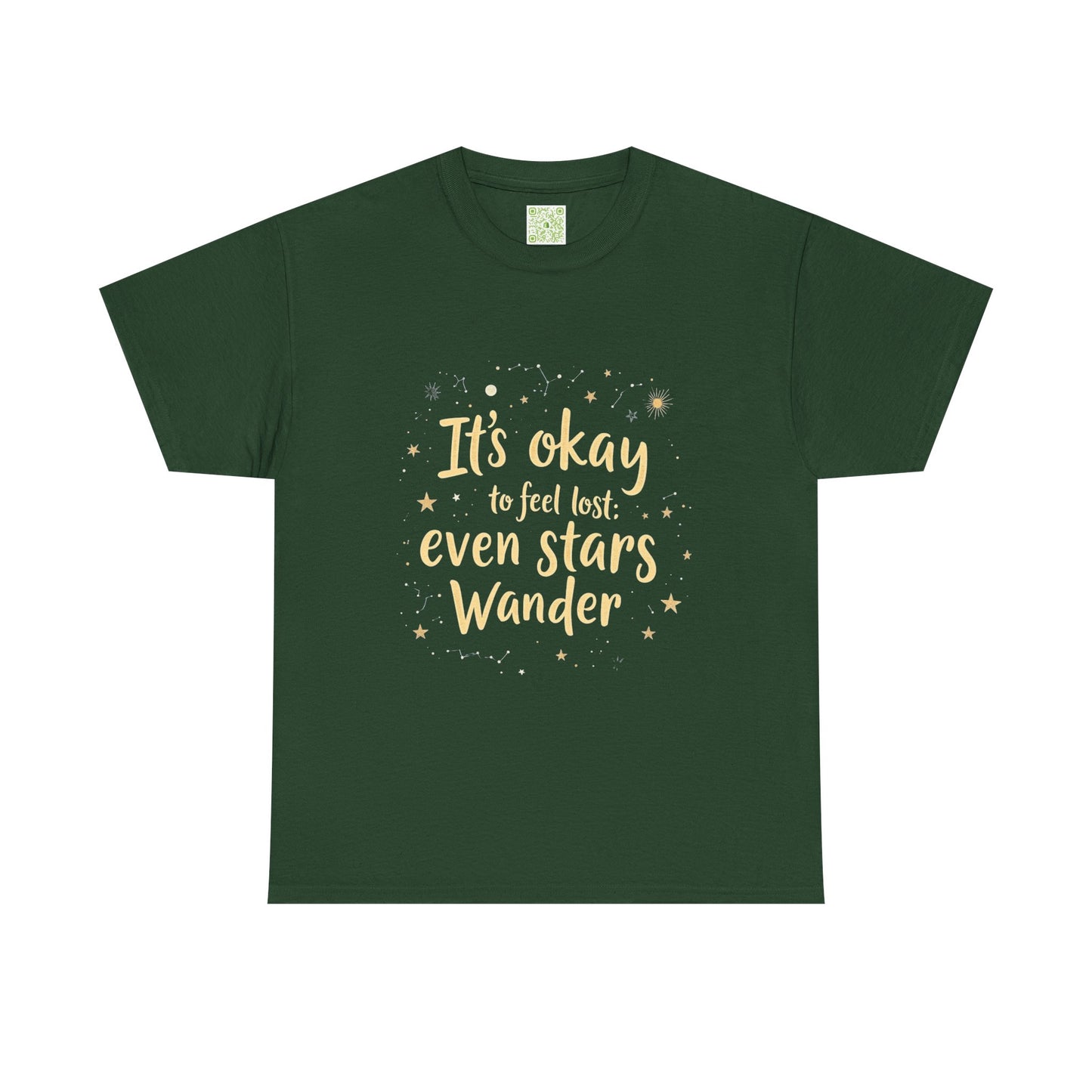 Enneagram 4 T-Shirt, It's Okay Even Stars Wander, Personality Types Tee, Enneagram Type 4 Gift, Self Growth Shirt