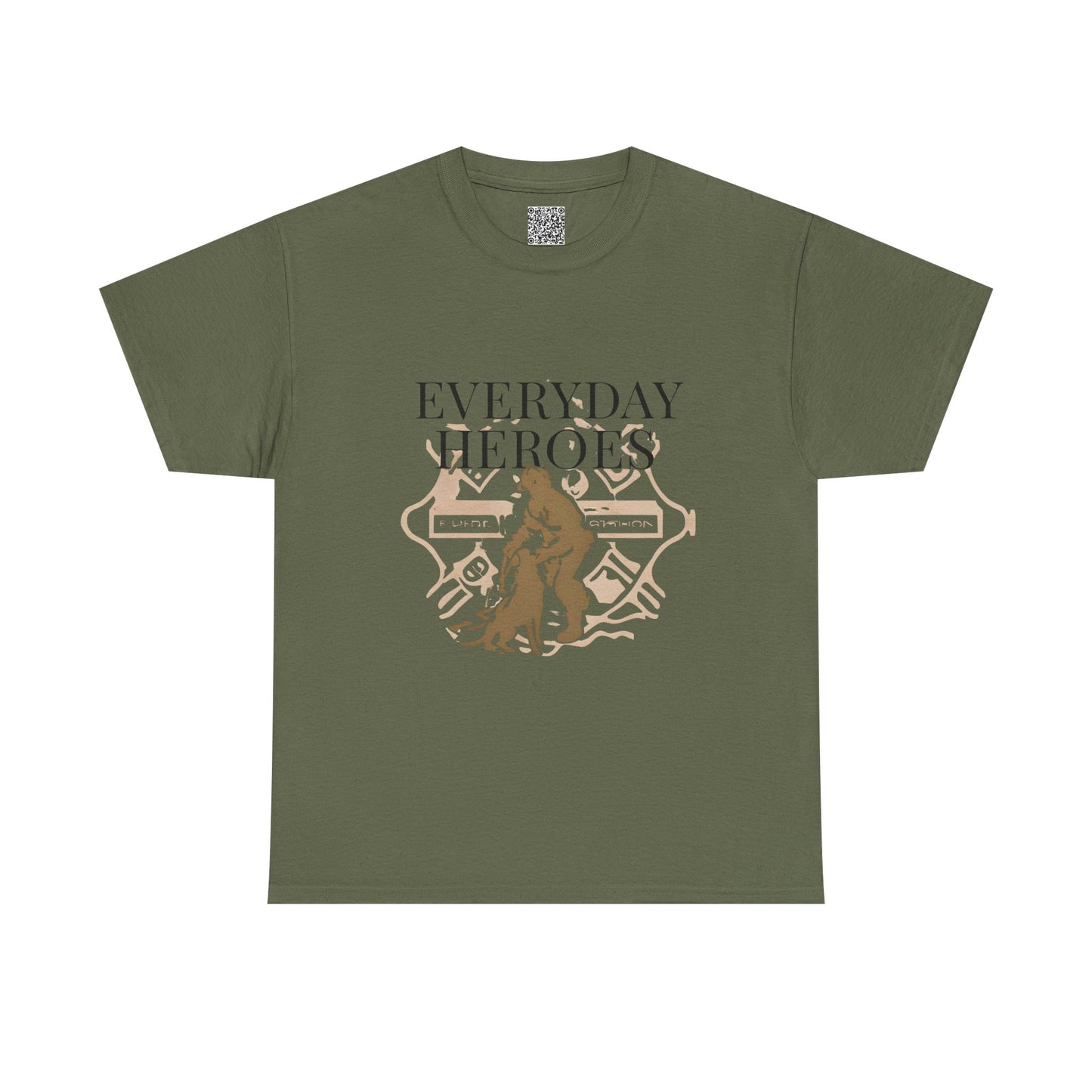 Everyday Firefighting Heroes Unisex Tee, Firefighter T-Shirt, Motivational Gift, Fire Fighter Wear, Selfless Fireman
