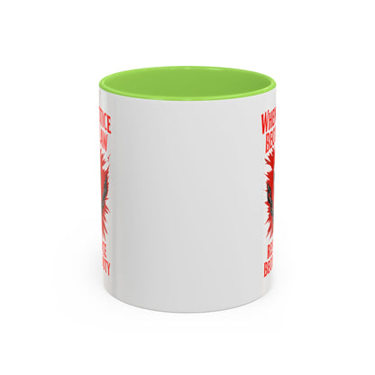 anti trump mug, chinga la mirgra, When Injustice Becomes Law, Resistance Mug, Social Justice Mug, Equality Coffee Cup, Resist Mug Gift