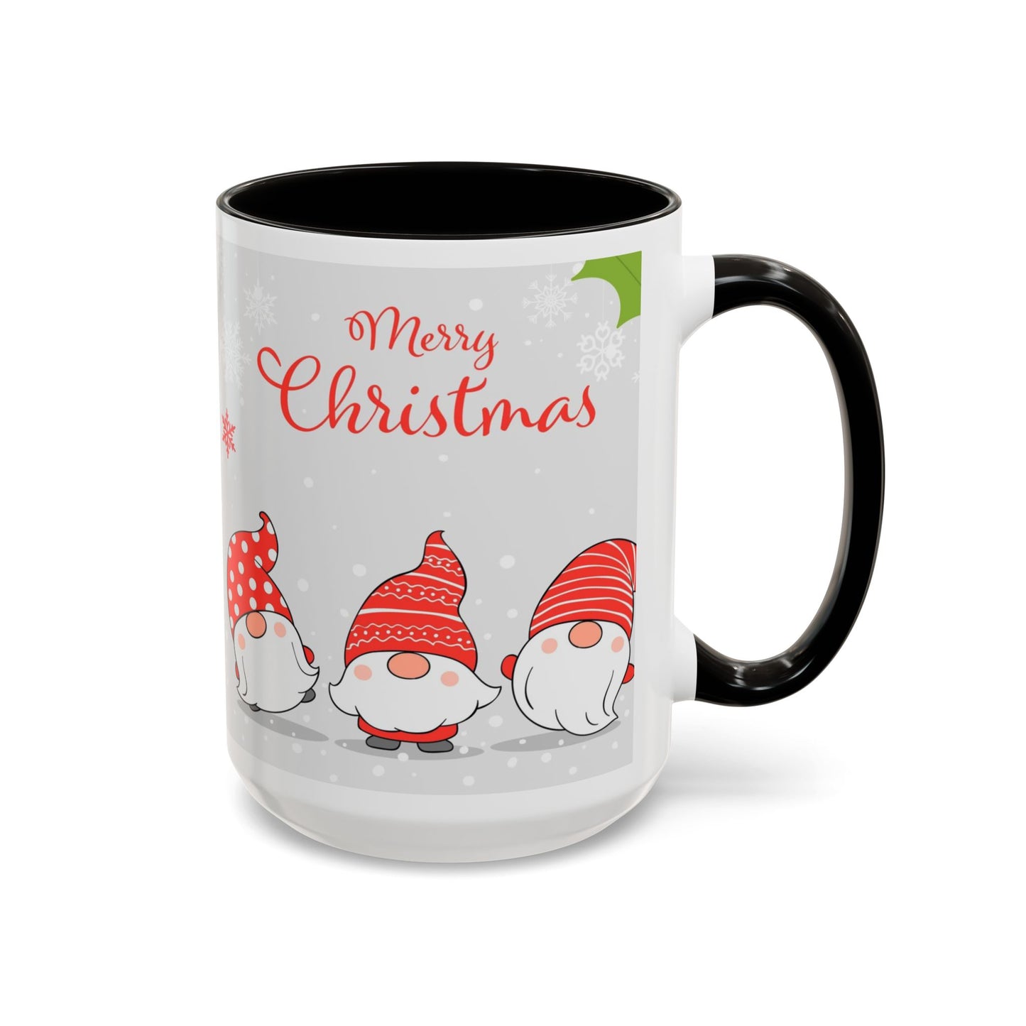 Dancing Merry Christmas Gnome Mug, Cute Holiday Coffee Cup, Festive Winter Gift for Gnome Lovers, Christmas Morning Hot Cocoa Cup, Holiday Drinkware