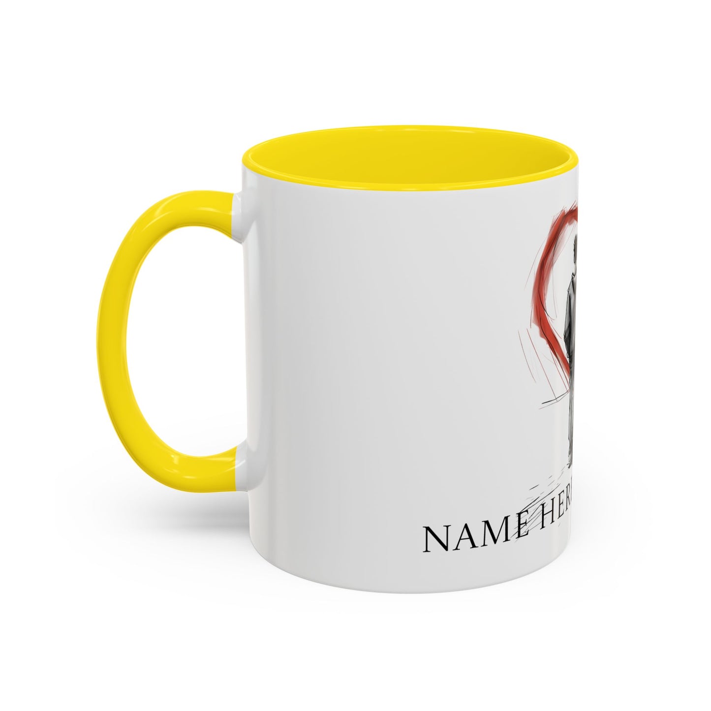 Customized Love Mugs for Two - A Romantic Home Accent for Coffee Connoisseurs - Unique Home Decor, Valentines Day Present