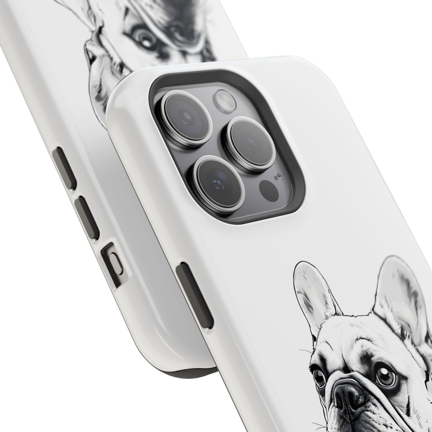 French Bulldog Magnetic Phone Case, Custom Pet Case, Durable Phone Accessories, Gift for Dog Lovers, Unique Phone Protection
