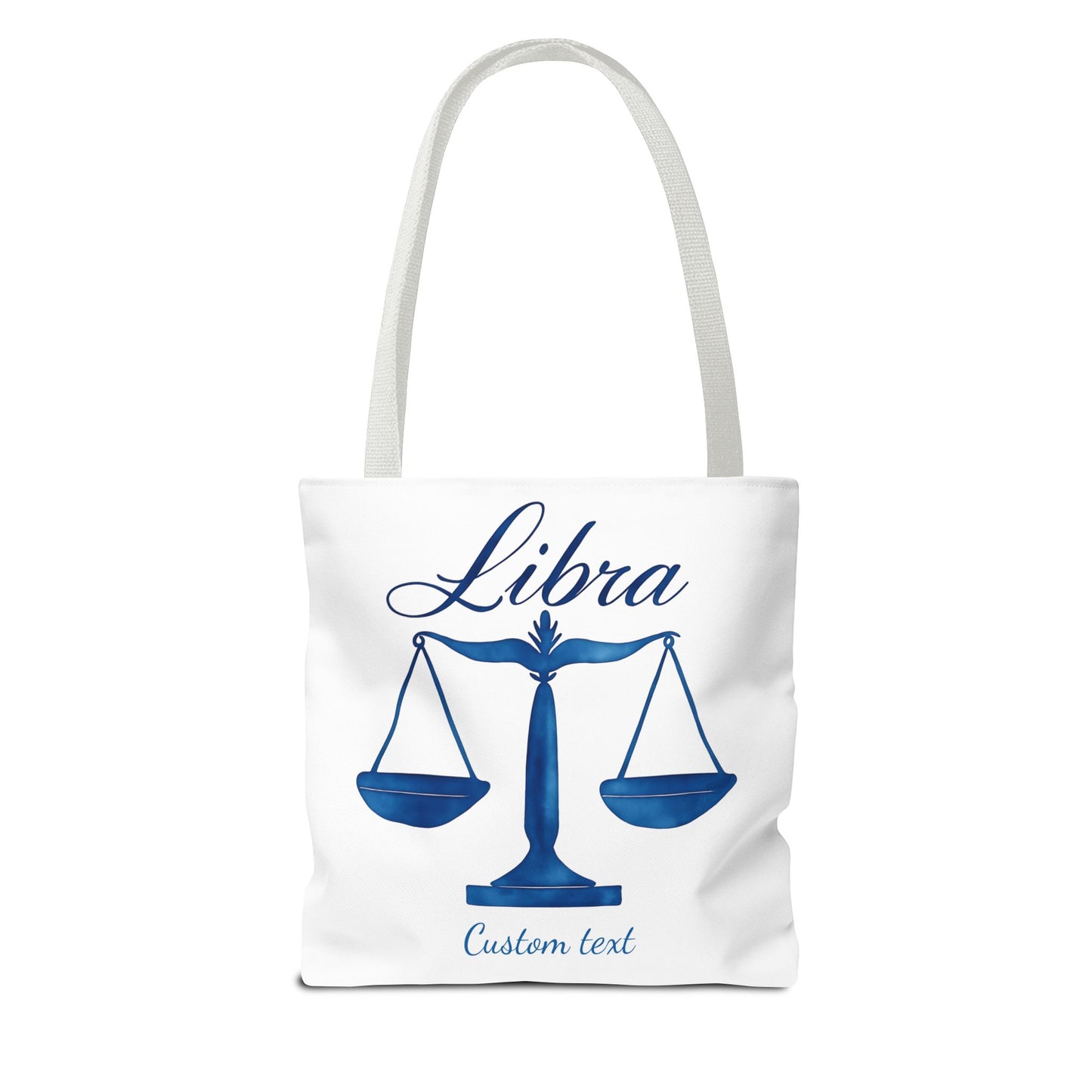 Libra Zodiac Personalized Tote Bag, Artistic Tote Bag, Astrology Lover Tote, Trendy Tote Bag, Unique Weekender Bag