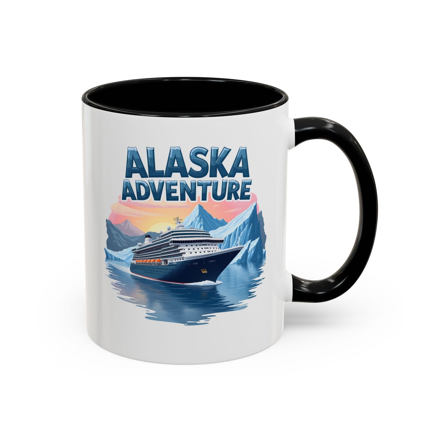 Alaska Adventure Coffee Mug, Alaska Family Trip Souvenir, Alaskan Cruise Gift, Travel Mode Mug, Cruise Birthday