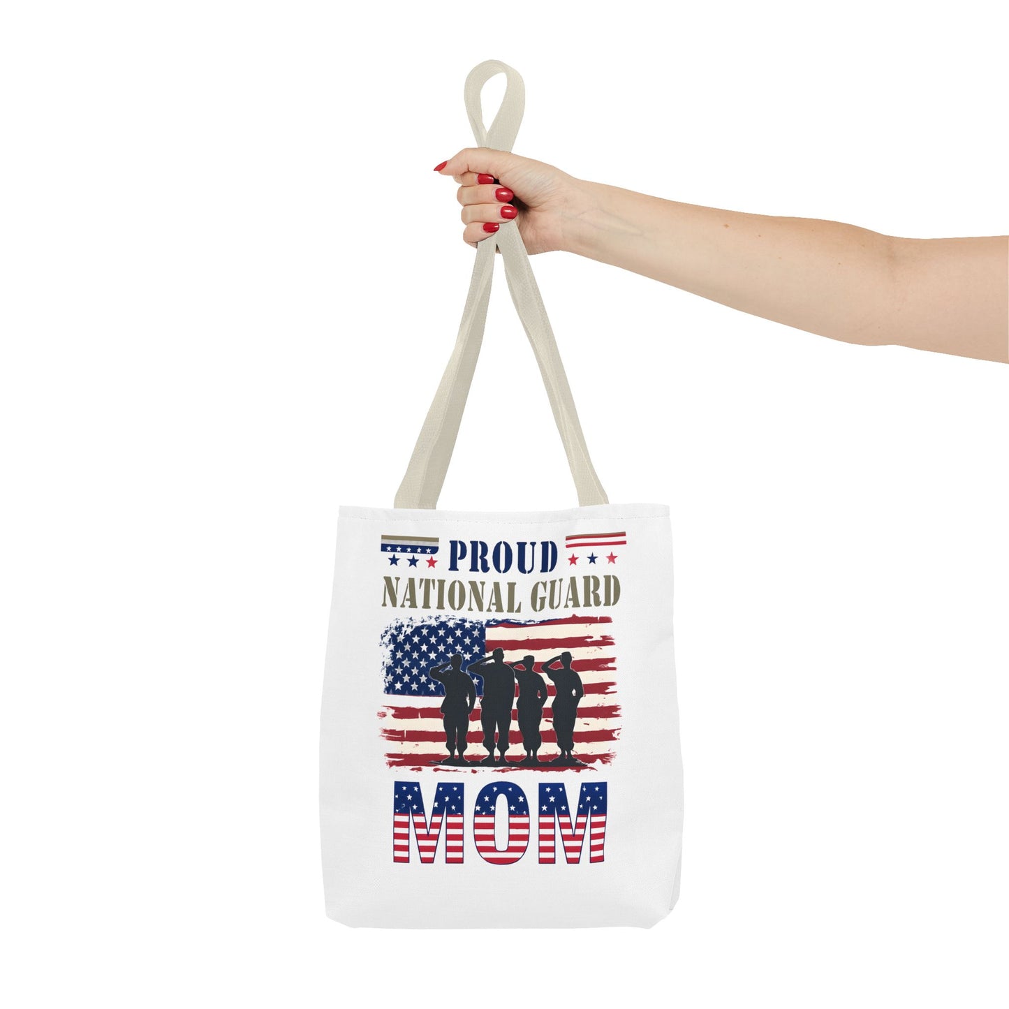 Proud National Guard Mom Tote Bag, Proud Army Mom, Marine Mom, Army Wife, Military Mom, Military Tote Bag, USA