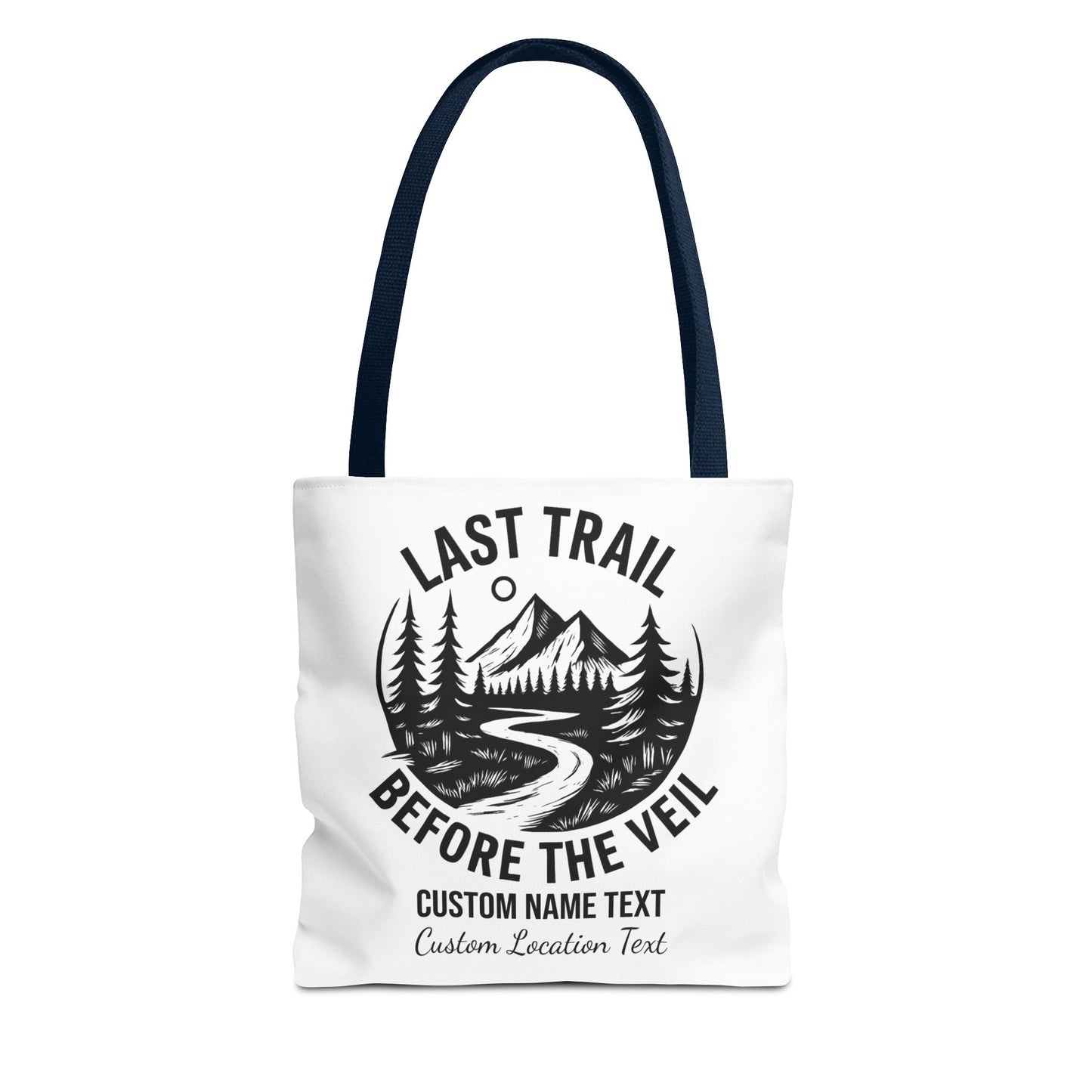 Bachelorette Last Trail Before the Veil Tote, Bride Tote Bag, Bridesmaid Tote Bags, Hen Party Favors, Bride Squad