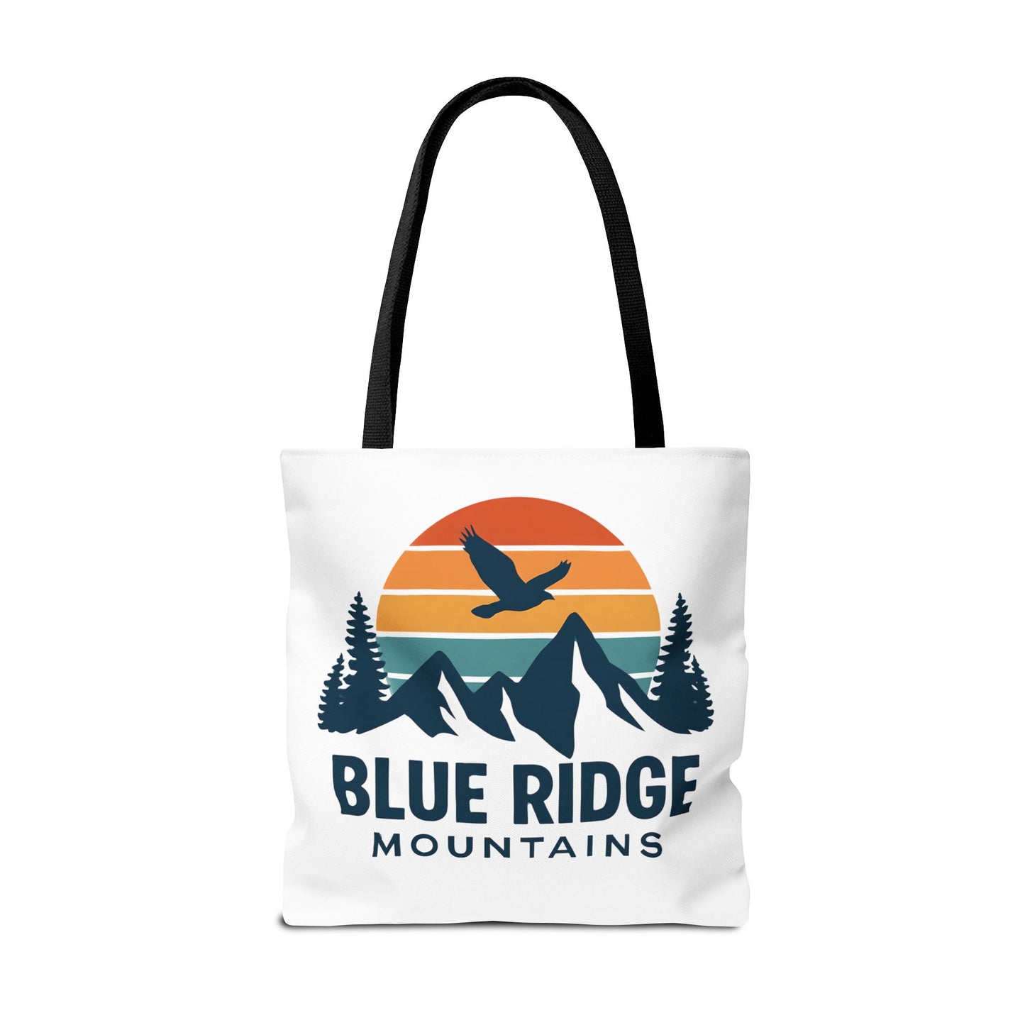 Blue Ridge Mountains Tote, Blue Ridge Parkway Bag, Appalachian Trail Tote, Smokey Mountains Gift, North Carolina Gift