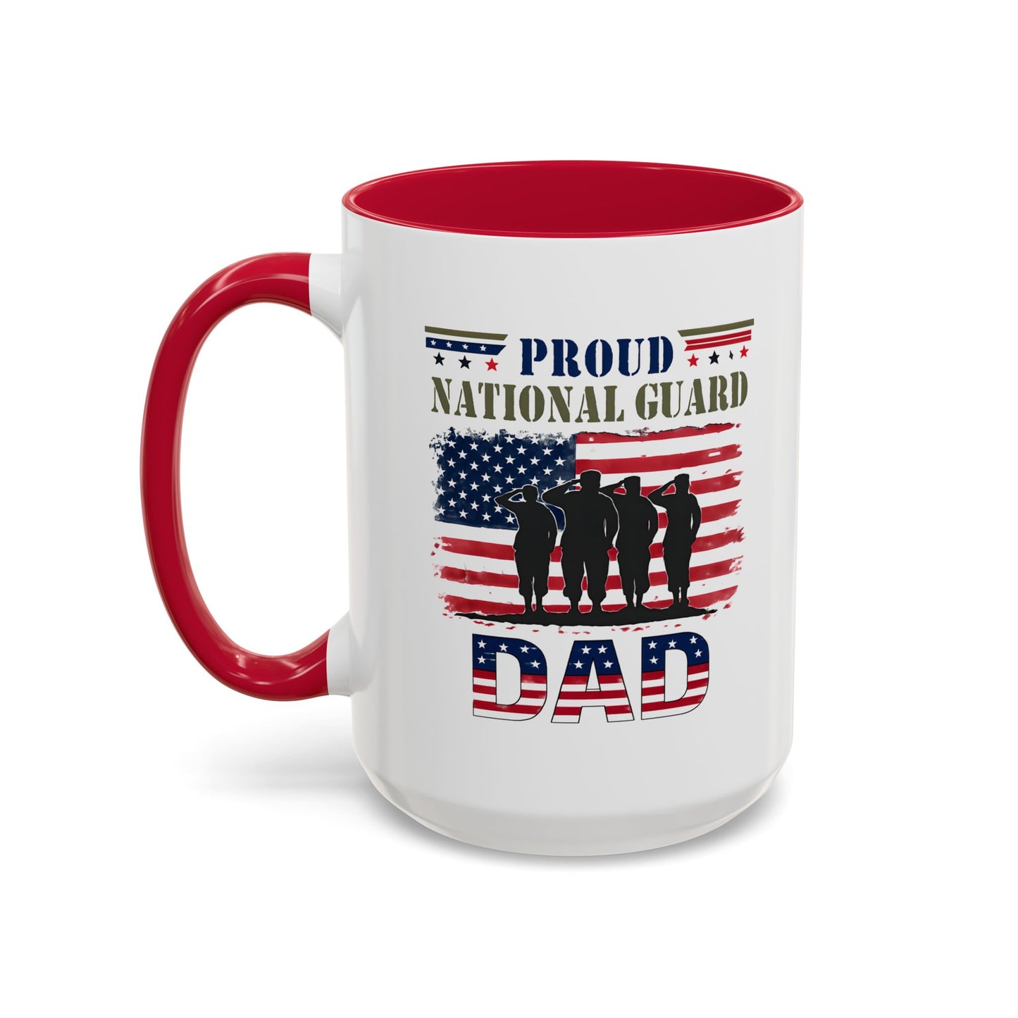 National Guard, Proud Dad Coffee Mug, Army National Guard, Veteran Appreciation, Military Family Gift, Gift For Heroes