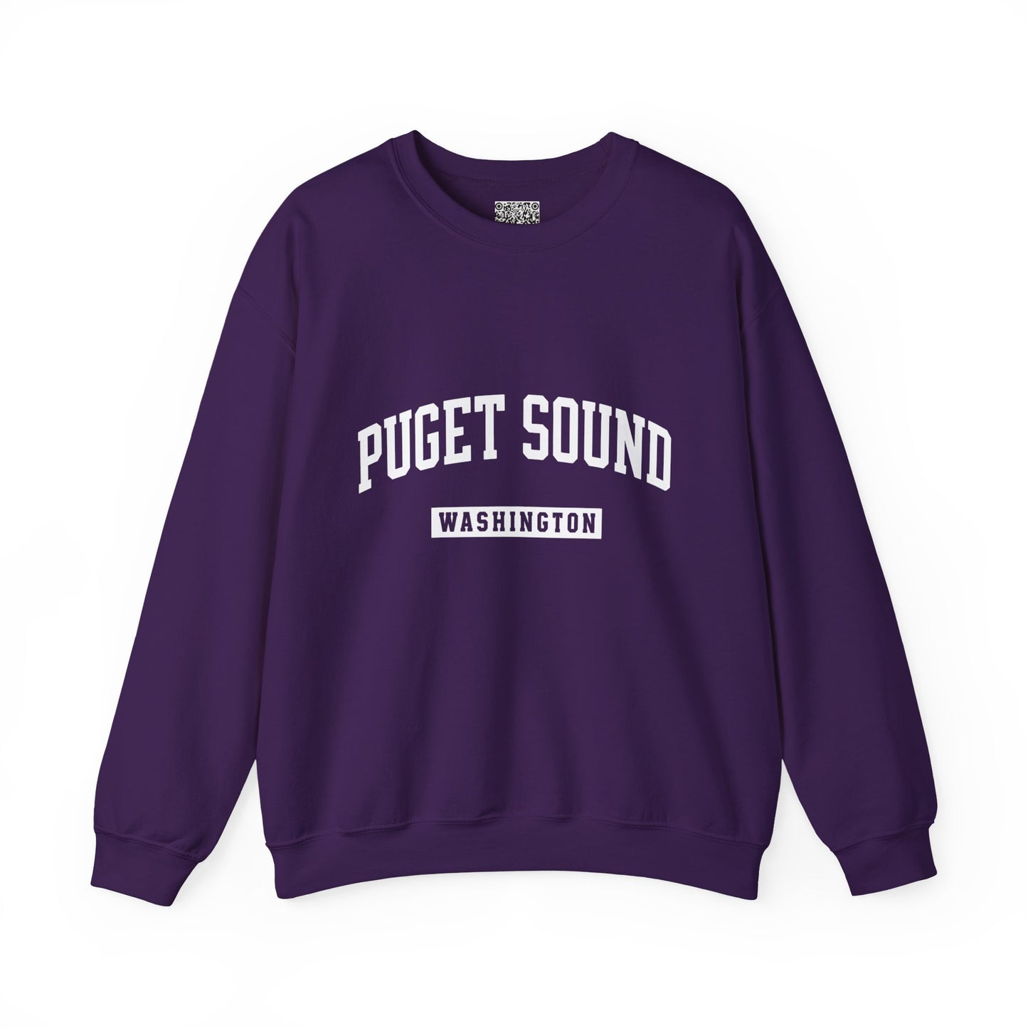 Puget Sound Washington Crewneck Sweatshirt, Tacoma, WA Pullover, Washington Vacation Gift, Unisex Washington Shirt, Souvenir