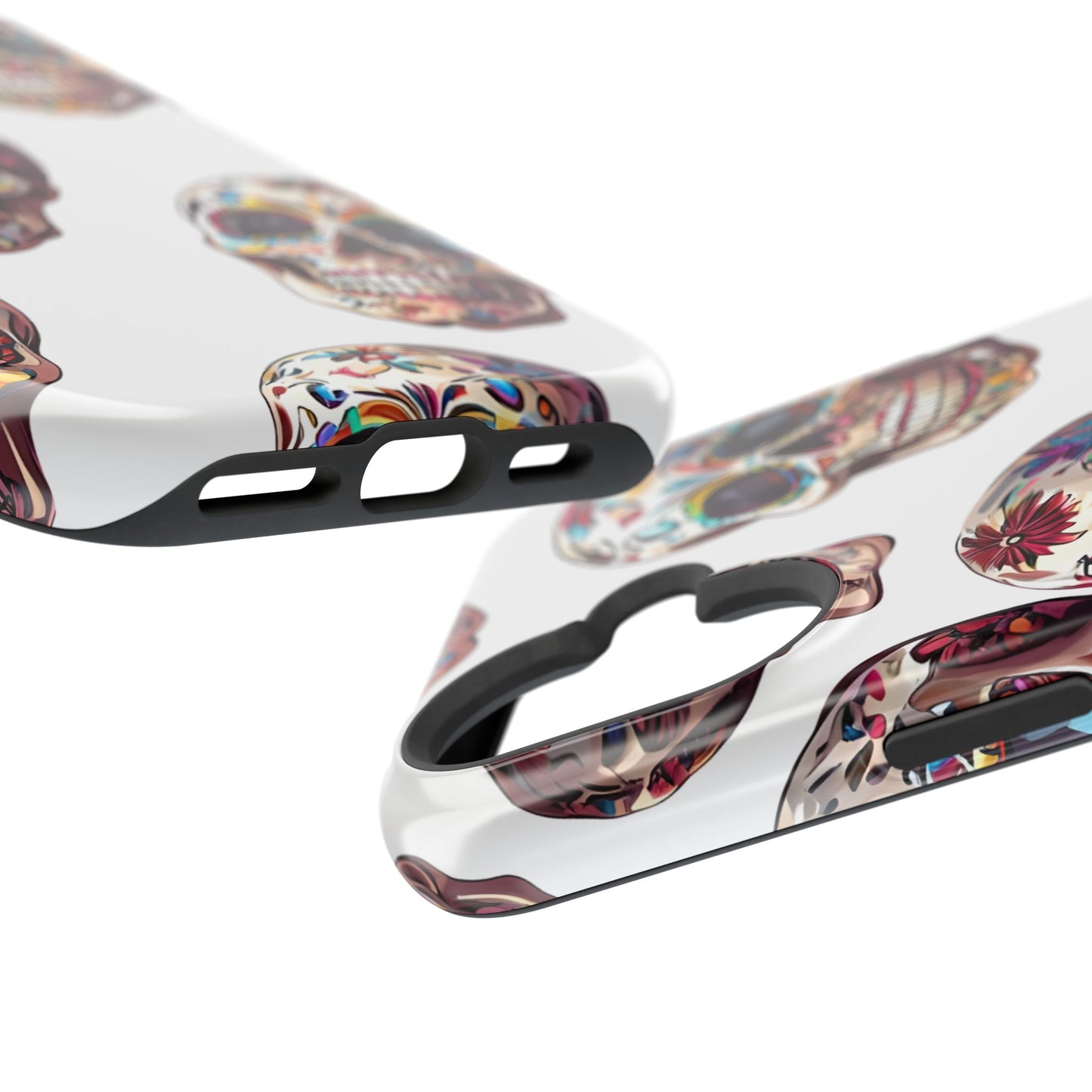 Sugar Skull Phone Case, Dia De Los Muertos, Day Of The Dead, Mexican Tradition, Sugar Skull Art, Wireless Charger