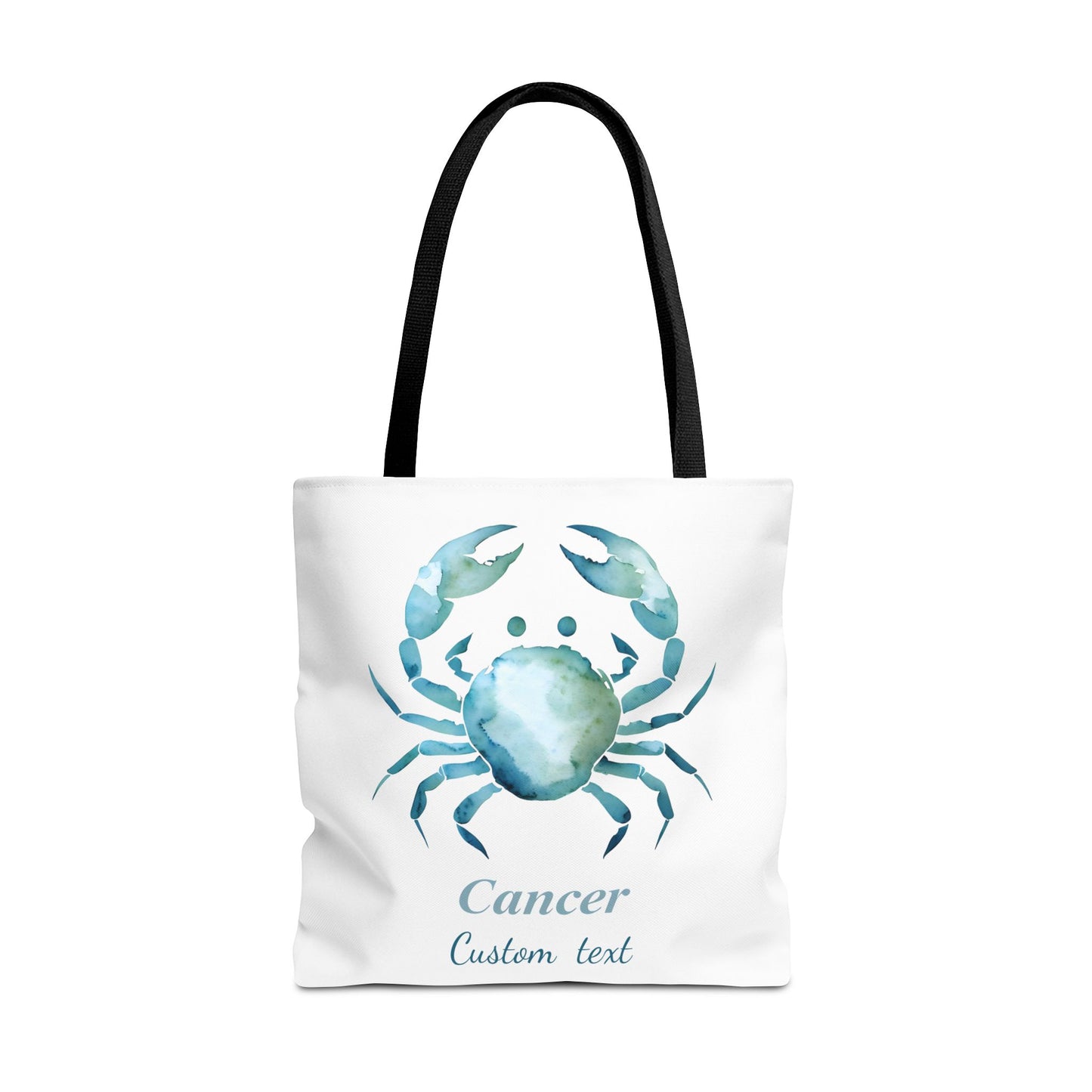 Cancer Zodiac Personalized Tote Bag, Astrology Lover Gift, Artistic Tote Bag, Trendy Tote Bag, Weekender Bag