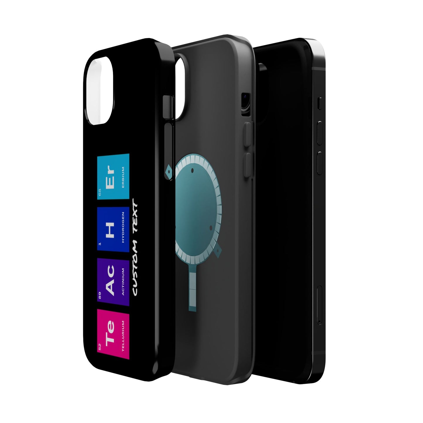 Teacher Element Magnetic Tough Case, Gift for Educator, First Year Teacher, Trendy iPhone Case, Periodic Table