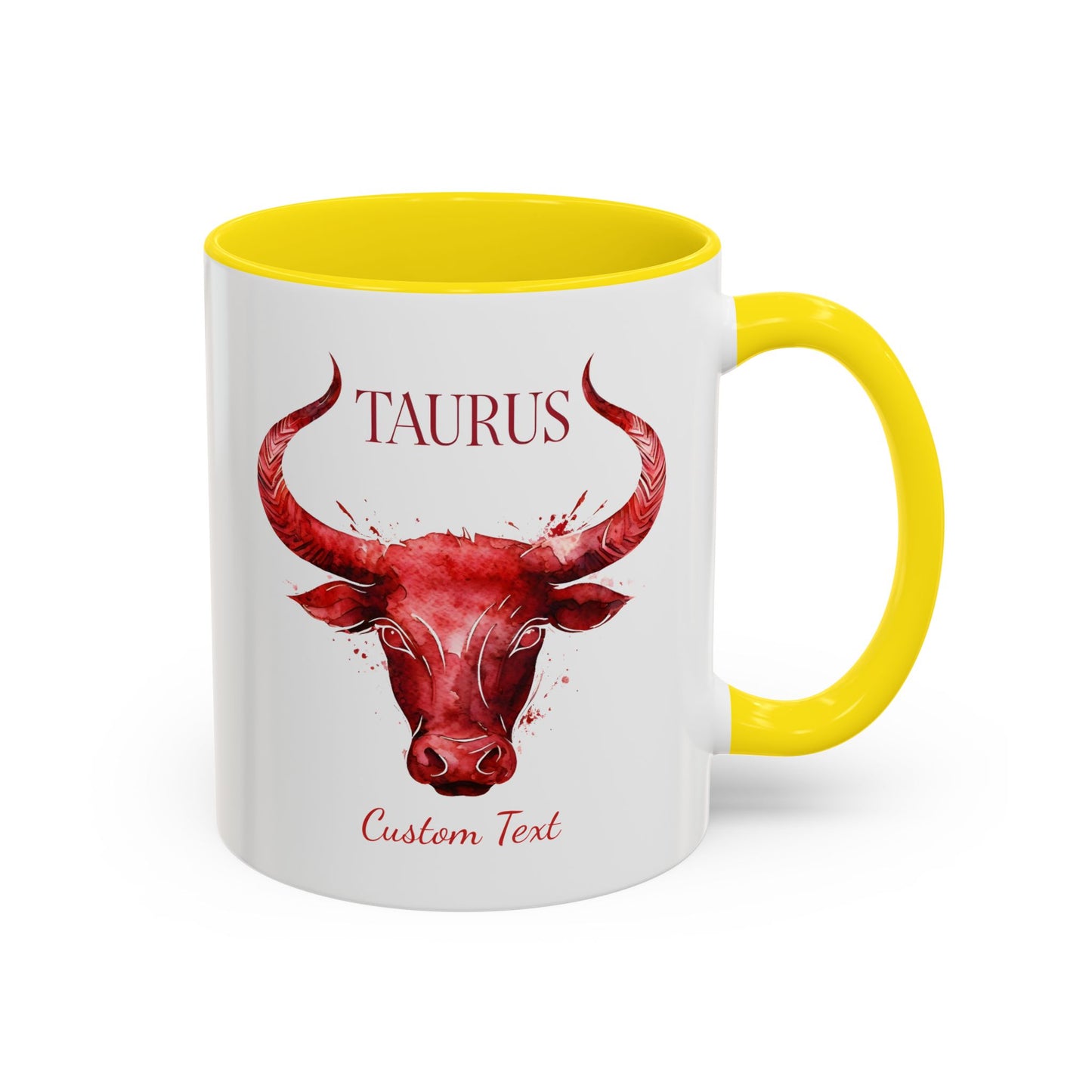 Personalized Taurus Coffee Mug, Zodiac Mug, Astrology Mug, Taurus Zodiac Gift, Custom Zodiac Gift, Birth Month Cup