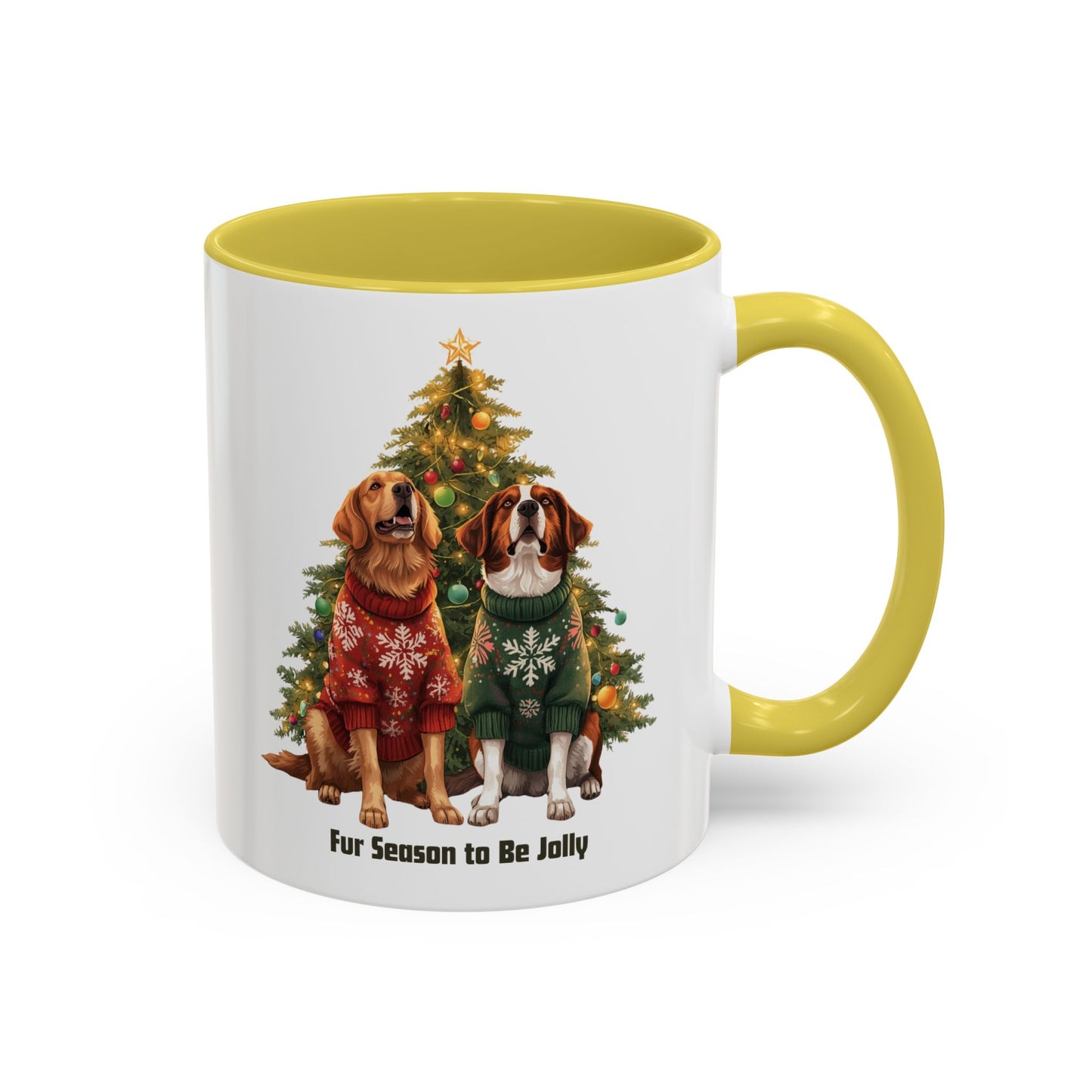 Festive Dog-Themed Mug for Pet Lovers, Dog Christmas Mug, Cute Christmas Dog Mug, Custom Dog Mom Mug, Merry Christmas