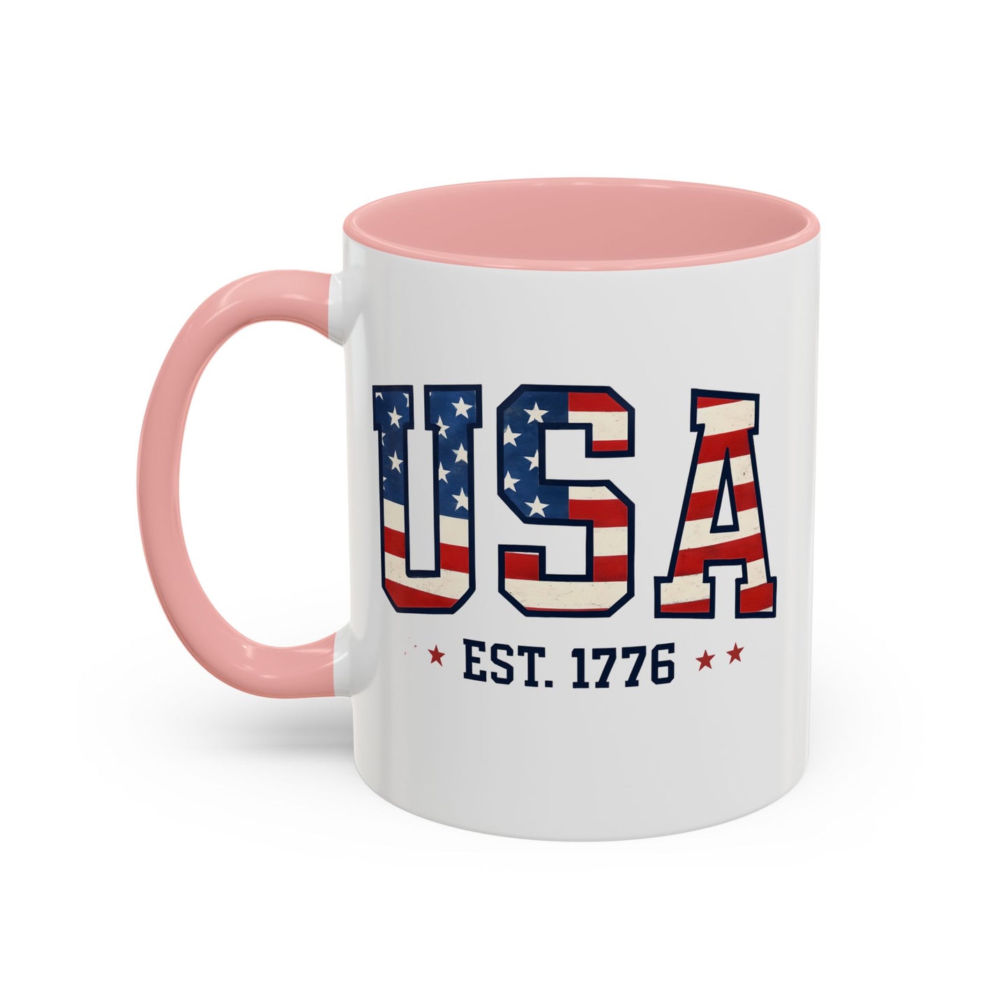 USA Patriotic Coffee Mug, Memorial Day Mug, American Flag Mug, Patriotic Mug, Freedom Cup, USA Flag Mug, Fourth of July