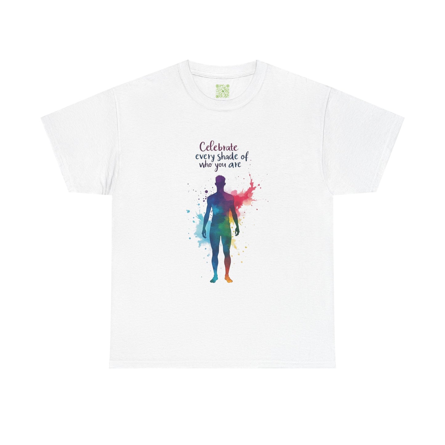 Enneagram Four Celebrate Every Shade Personality Tee, Celebrate Every Shade, Unisex Heavy Cotton, Self Growth, Individualist Tee