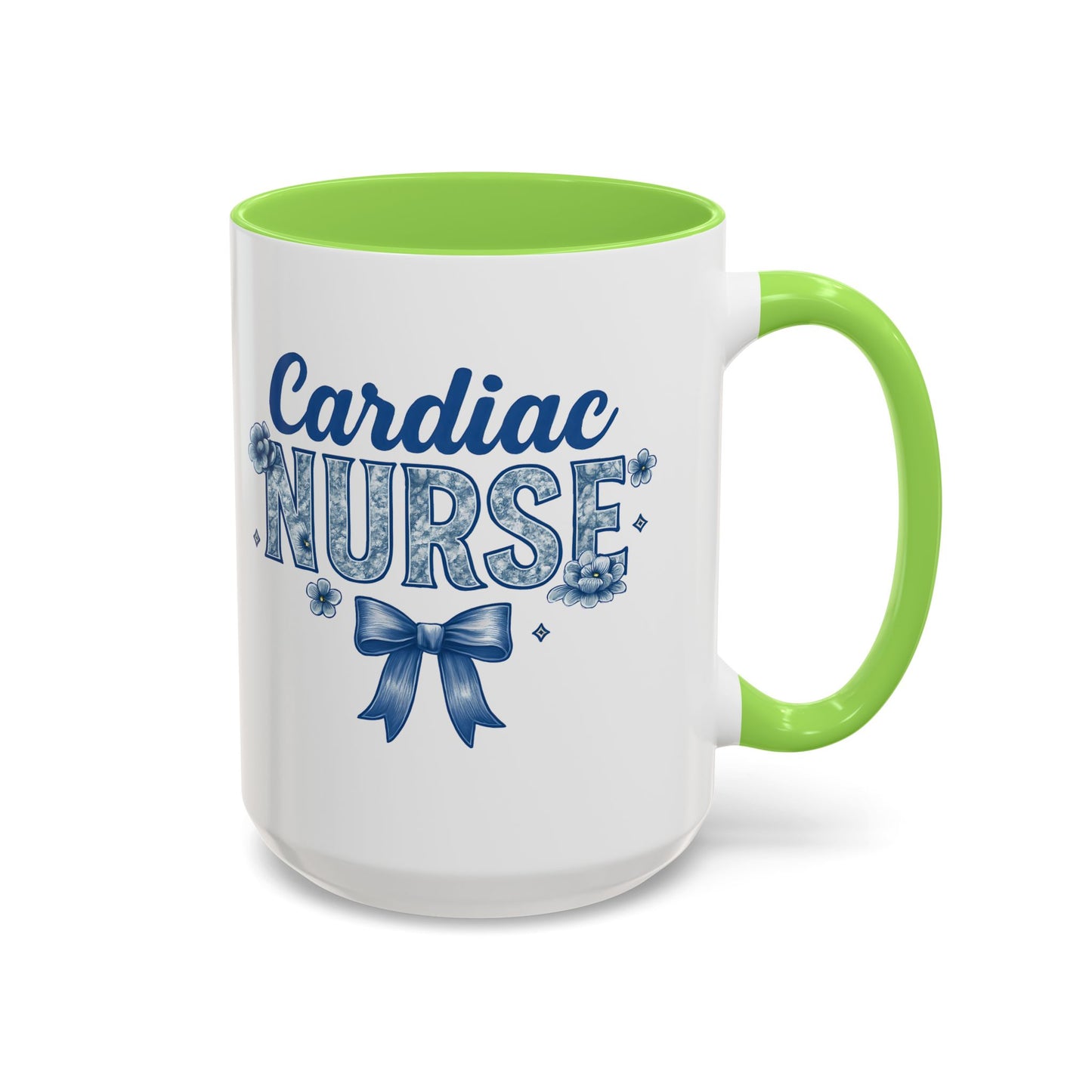Chinoiserie Gift, Nurse Mug, Cardiac Nurse Mug, Cardiac ICU Mug, CVICU Nurse Mug, Cardiology Nurse Gift, Nurse Team Mug