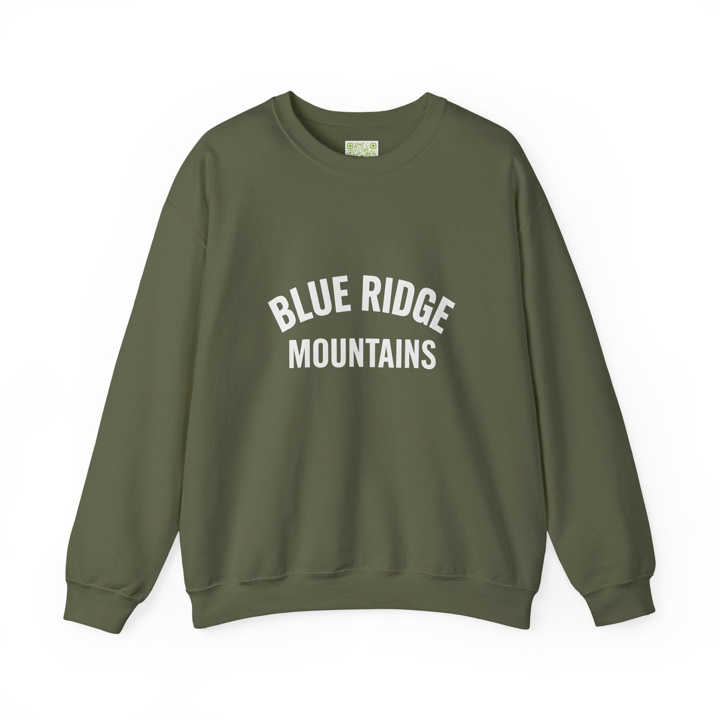 Blue Ridge Mountains Crewneck Sweatshirt, Blue Ridge Parkway, Blueridge Sweatshirt, Asheville Sweatshirt, Blue Ridge Gift
