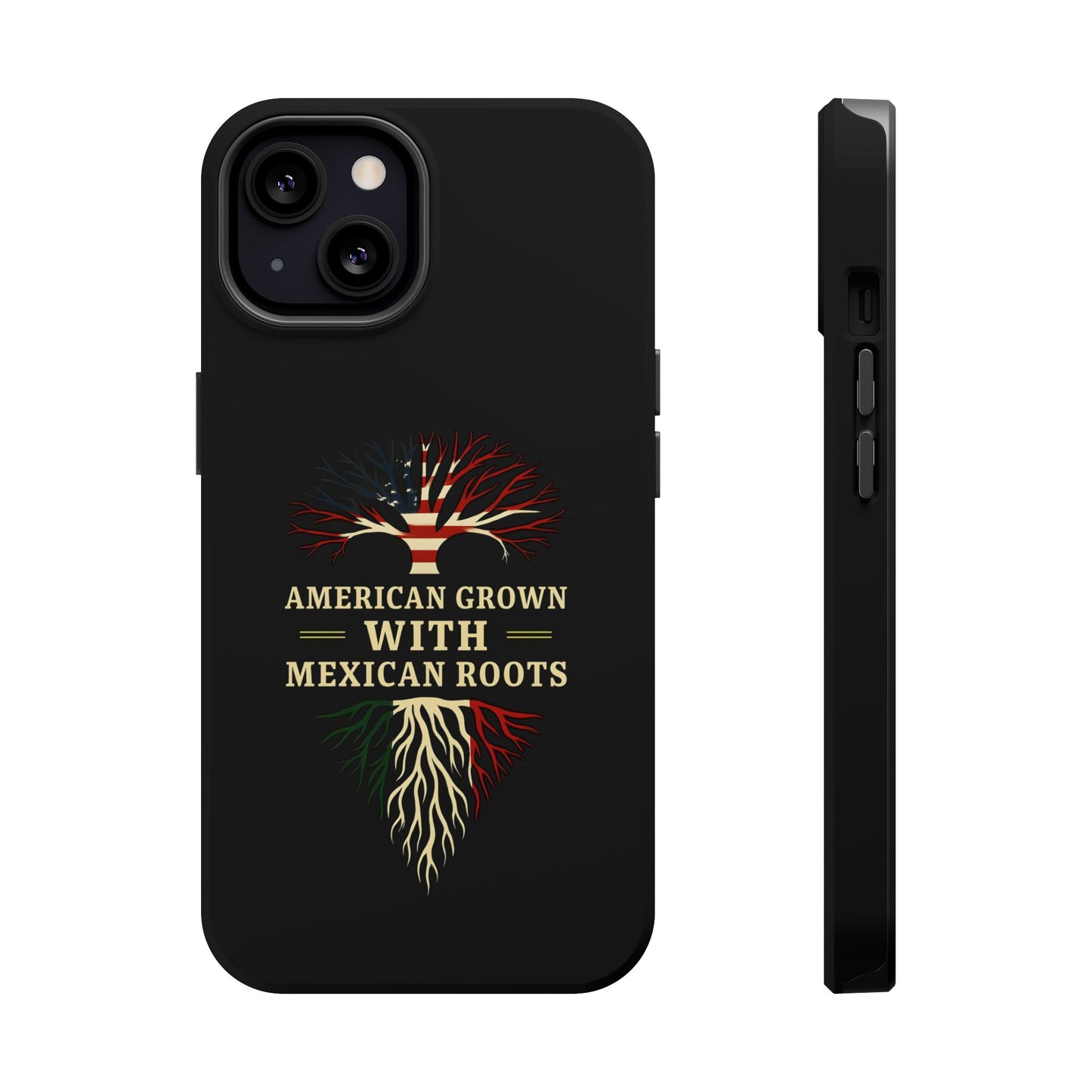 American Grown Magnetic Phone Case, Custom Tough Phone Cover, Unique Phone Accessory, Gift for Her, Multicultural Pride
