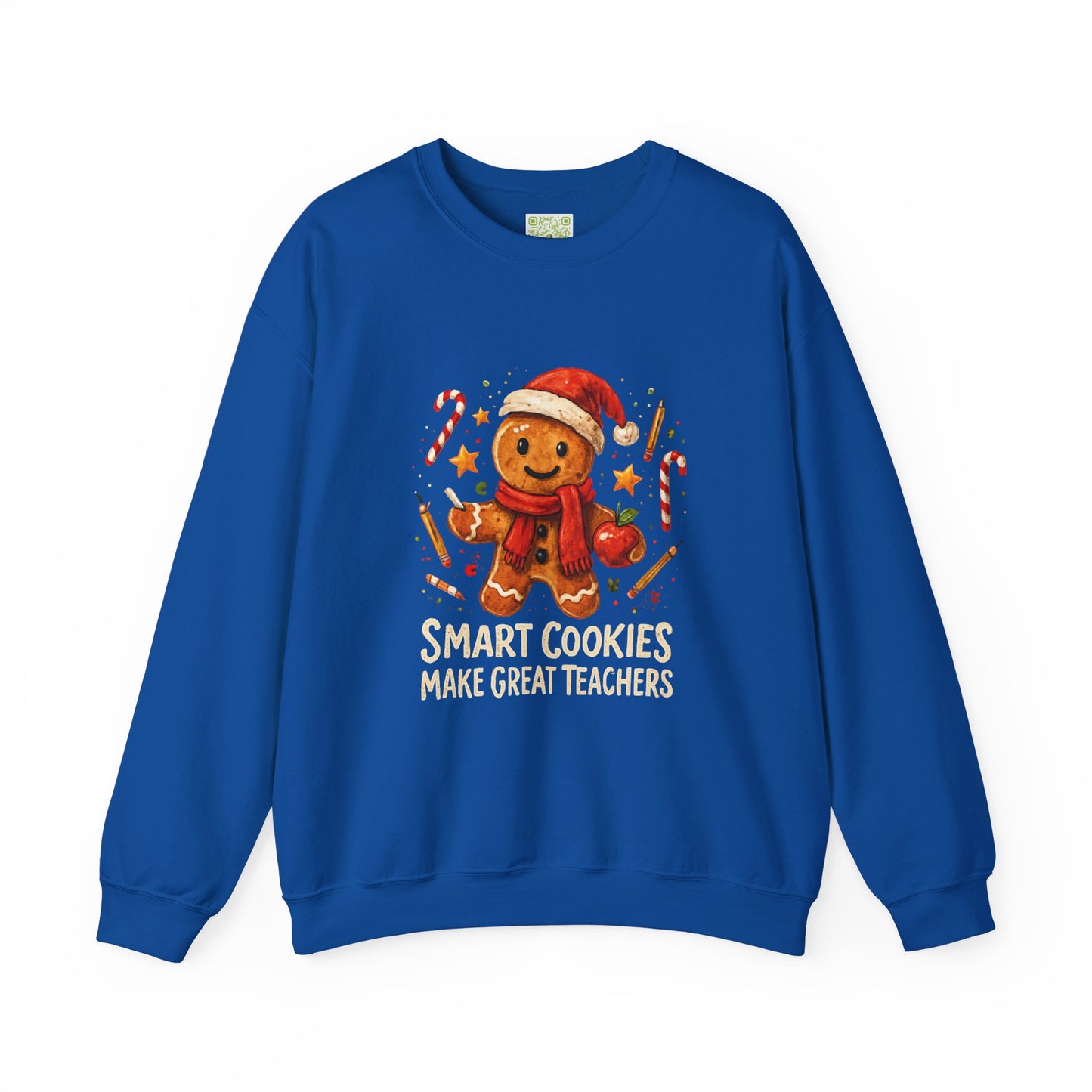 Gingerbread Teacher Sweatshirt, Best Teacher Ever, Festive Educator Gift, Teacher Holiday Gift, Xmas Gift, Santas Favorite